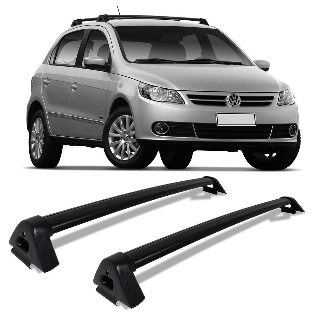 Rack Teto Gol G6 2/4 Portas Preto VW-138 Projecar