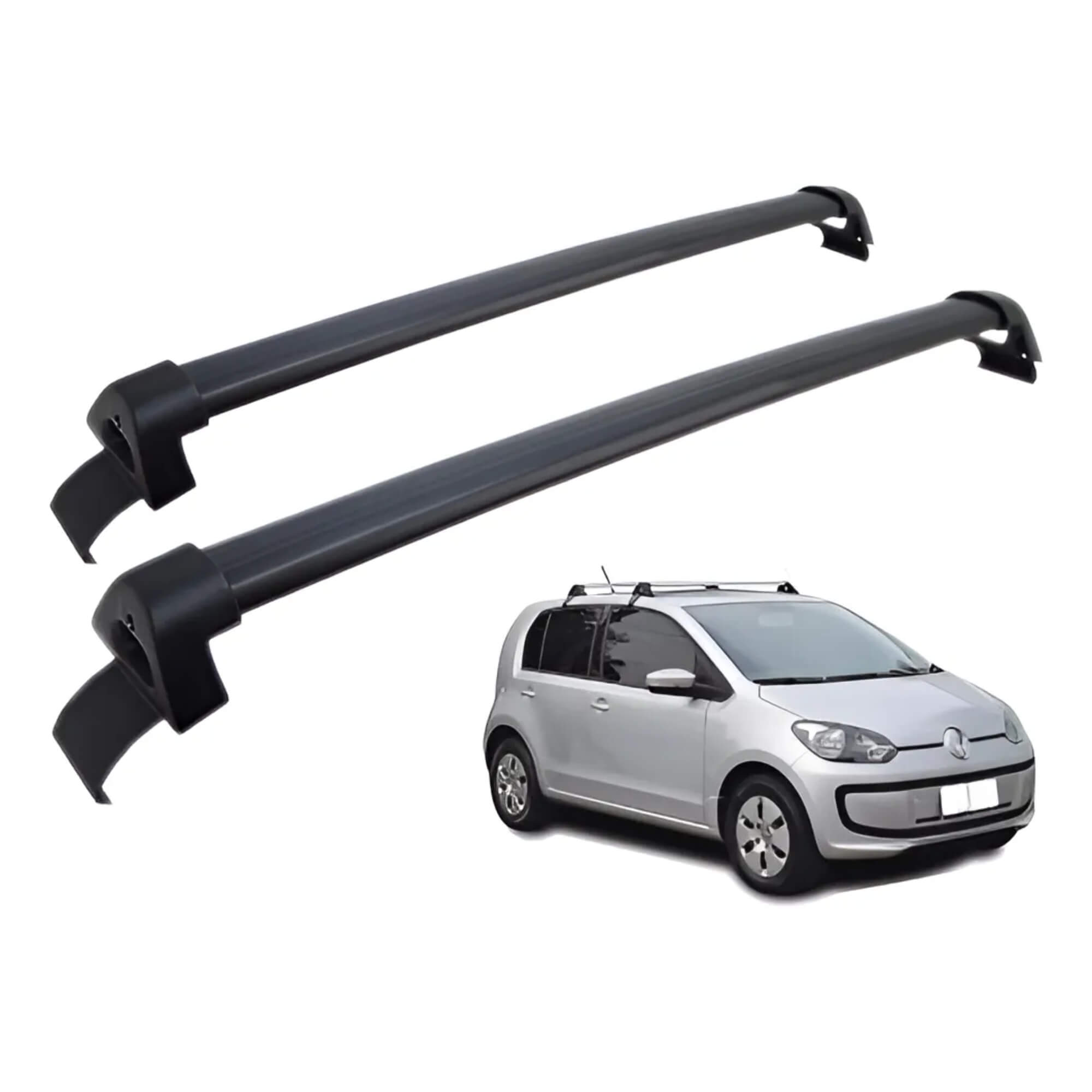 Rack Alumínio VW Up 4 Portas Preto Projecar - VW-148