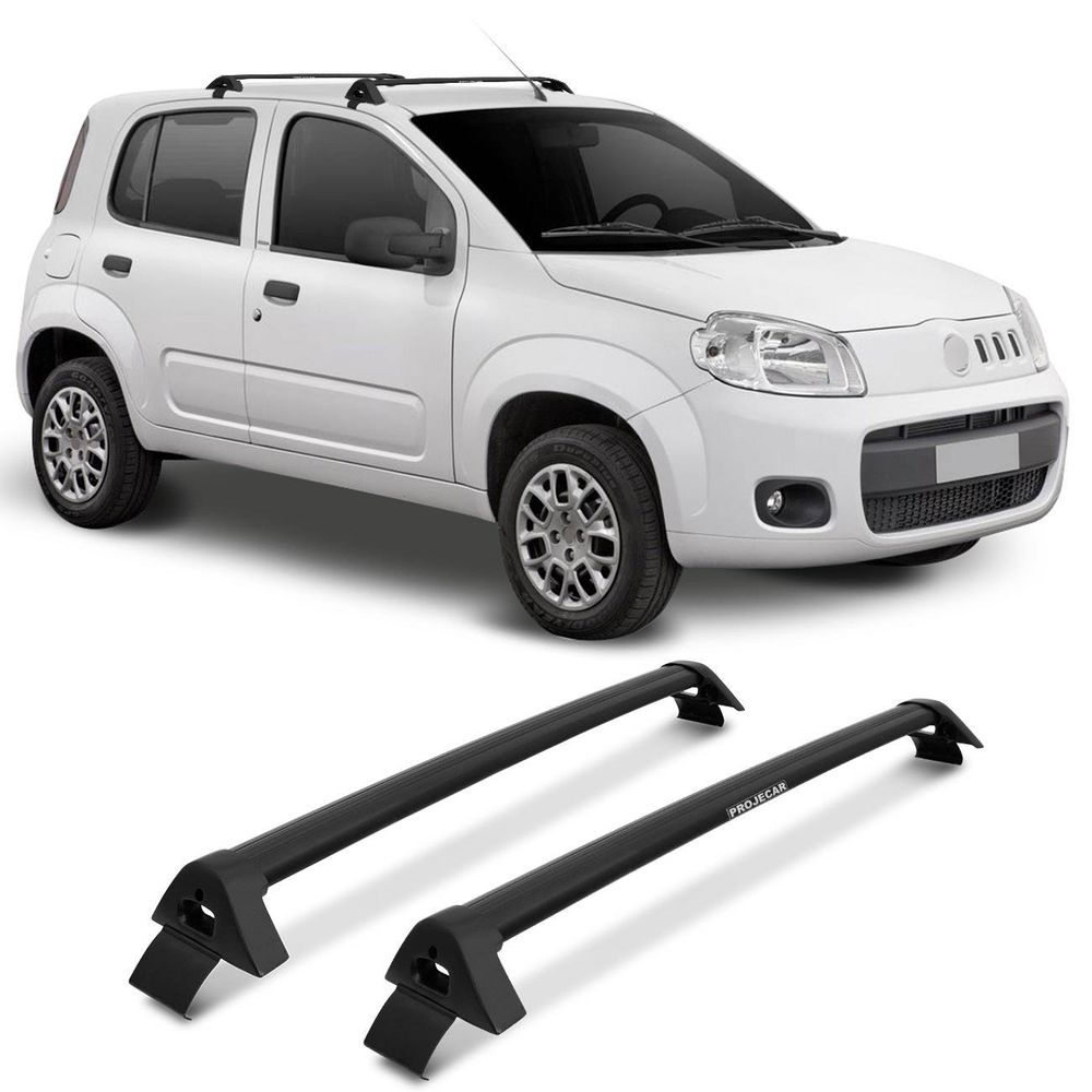Rack Teto Uno Vivace 2011 em diante 4 Portas Preto FI-232 Projecar