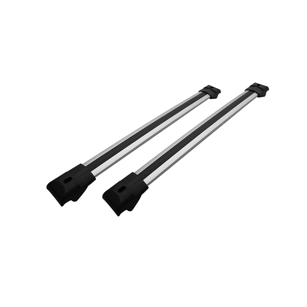 Travessa de Rack Chevrolet Trailblazer Prata Larga (par) C-369 - Projecar