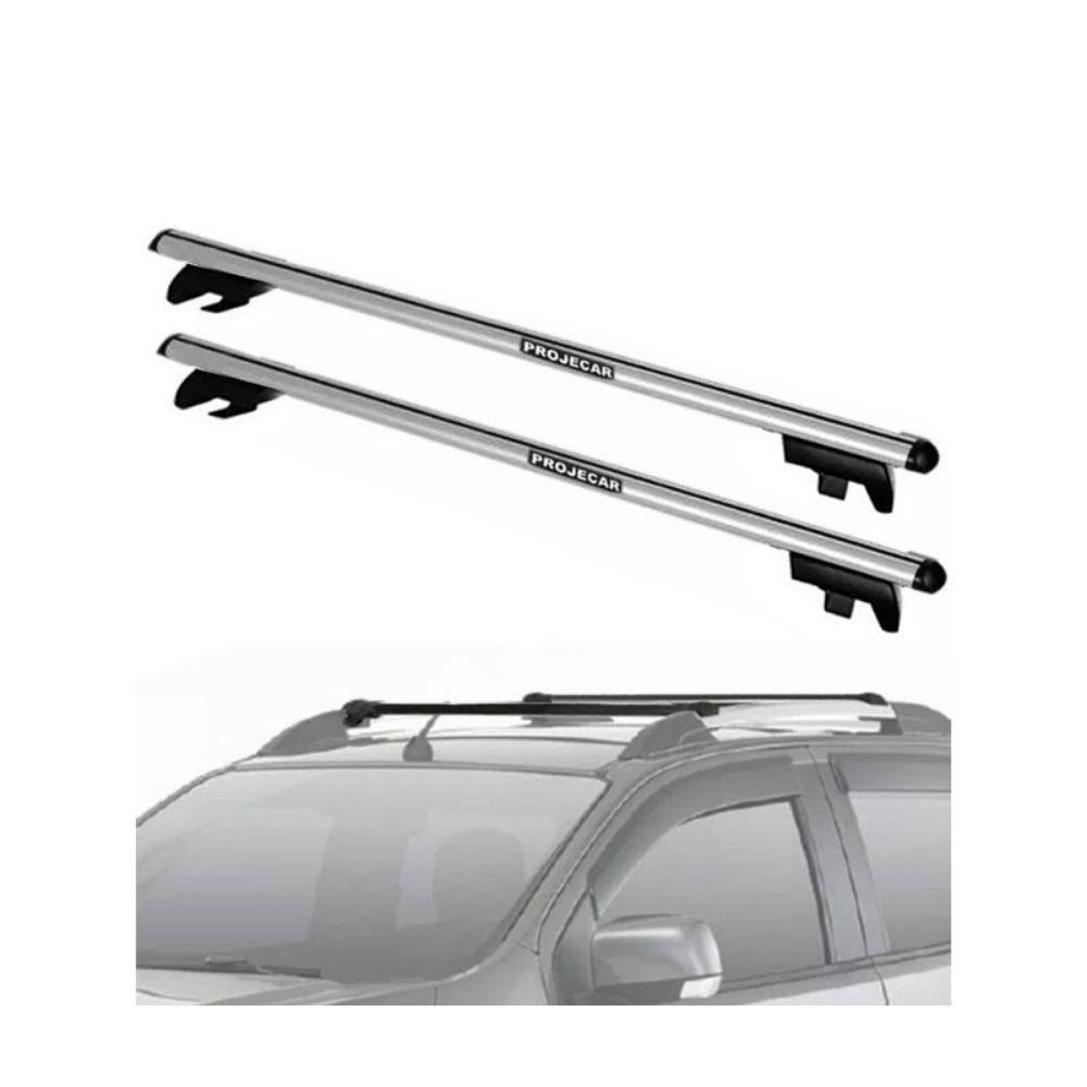 Travessa Teto Universal Mult 1350mm Longa Prata (par) OL-2020 Projecar