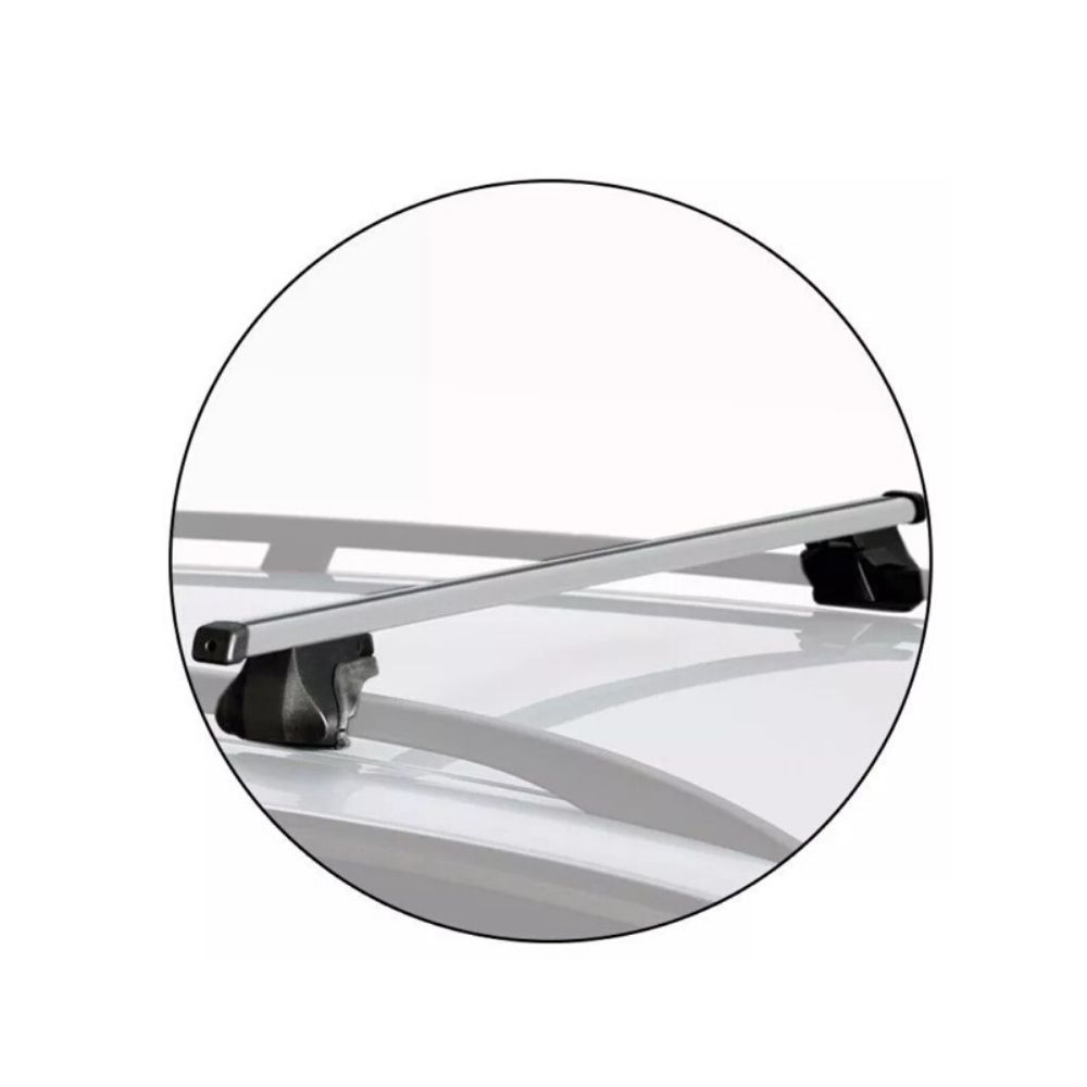 Travessa Teto Universal Mult 1350mm Longa Prata (par) OL-2020 Projecar