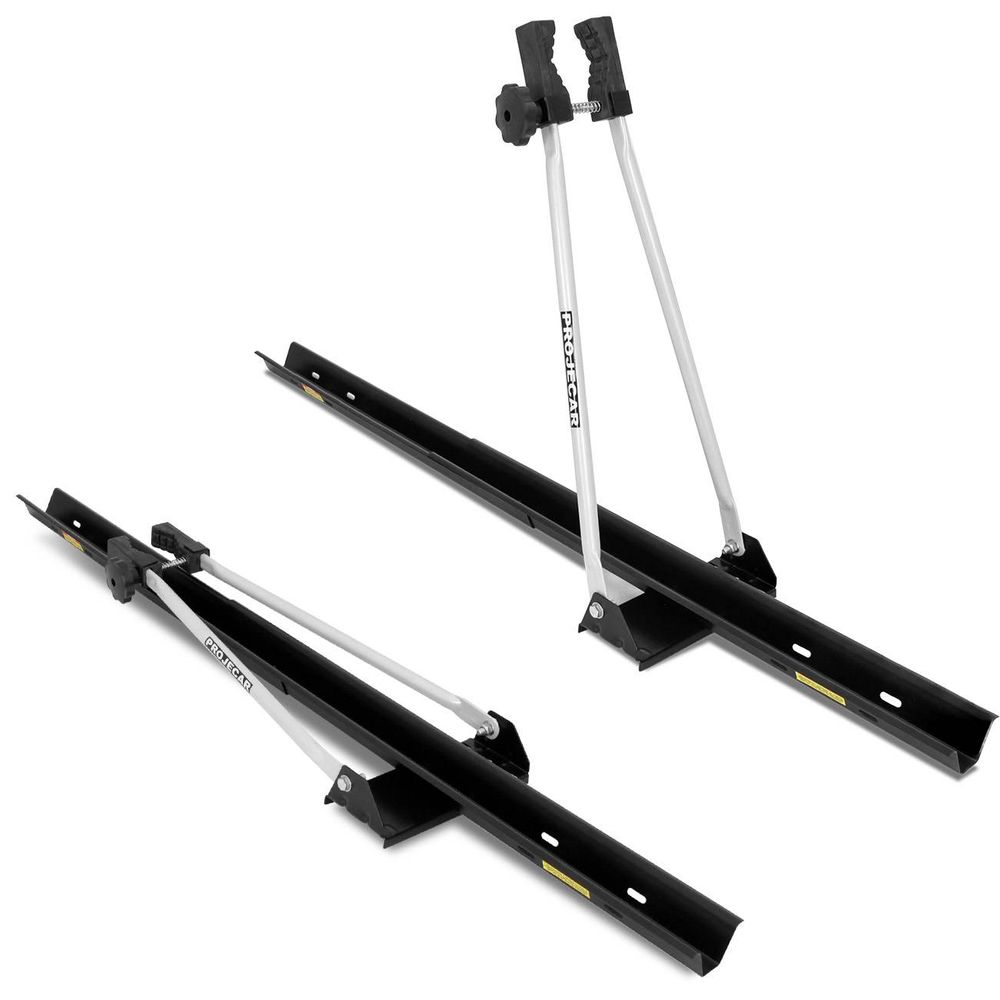 Transbike Alumínio Preto/Prata Racks/Longarinas/Travessas (1 Bike) BK-1801 Projecar
