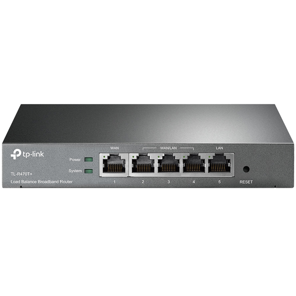 Roteador Load Balance Dual Wan TL-R470T+ - TP-Link