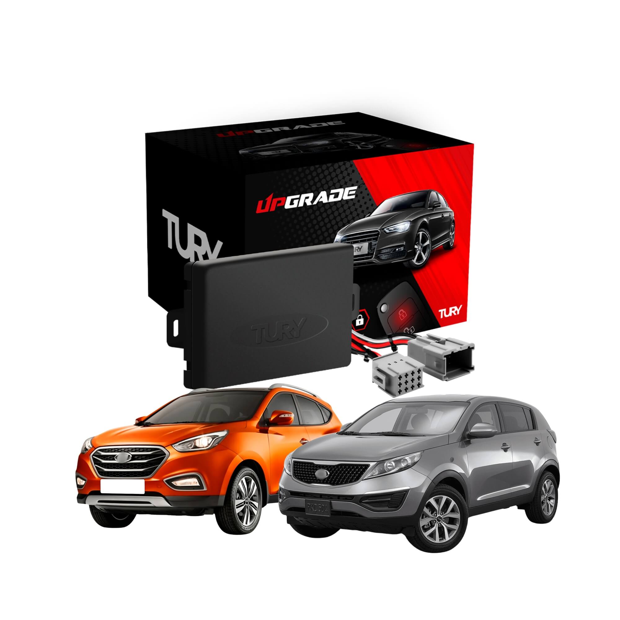 Modulo de Vidro Tury Kia Sportage 2010-2016/ Hyundai IX-35 +2010 Subida/Descida Automática-PRO4.34Q
