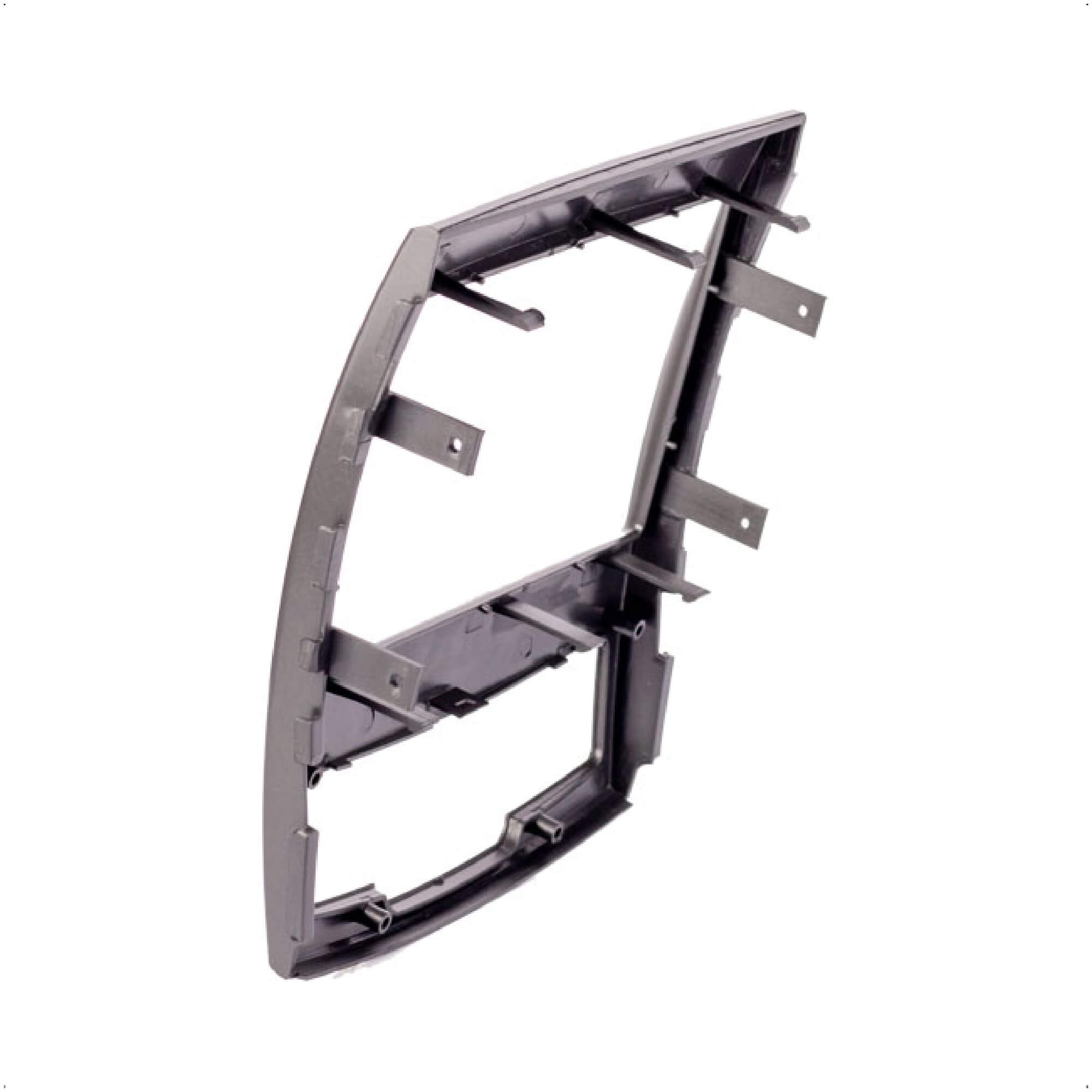 Moldura 2 Din 7 Polegadas Grafite Korando 2010 2011 2012 2013 JP/CH - EPX230