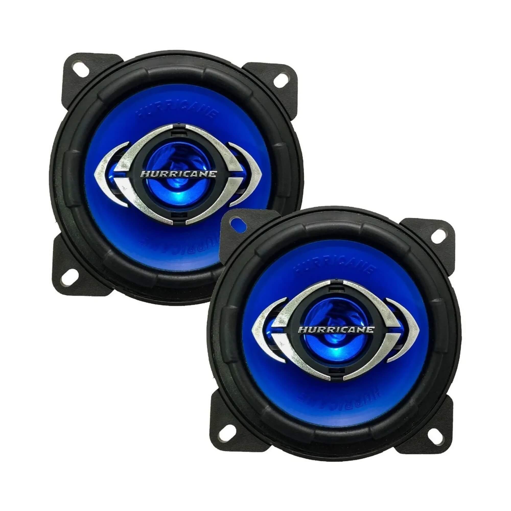 Par Alto Falante 4 Polegadas 100W RMS 4 Ohms Hurricane CM 4 Quadriaxial