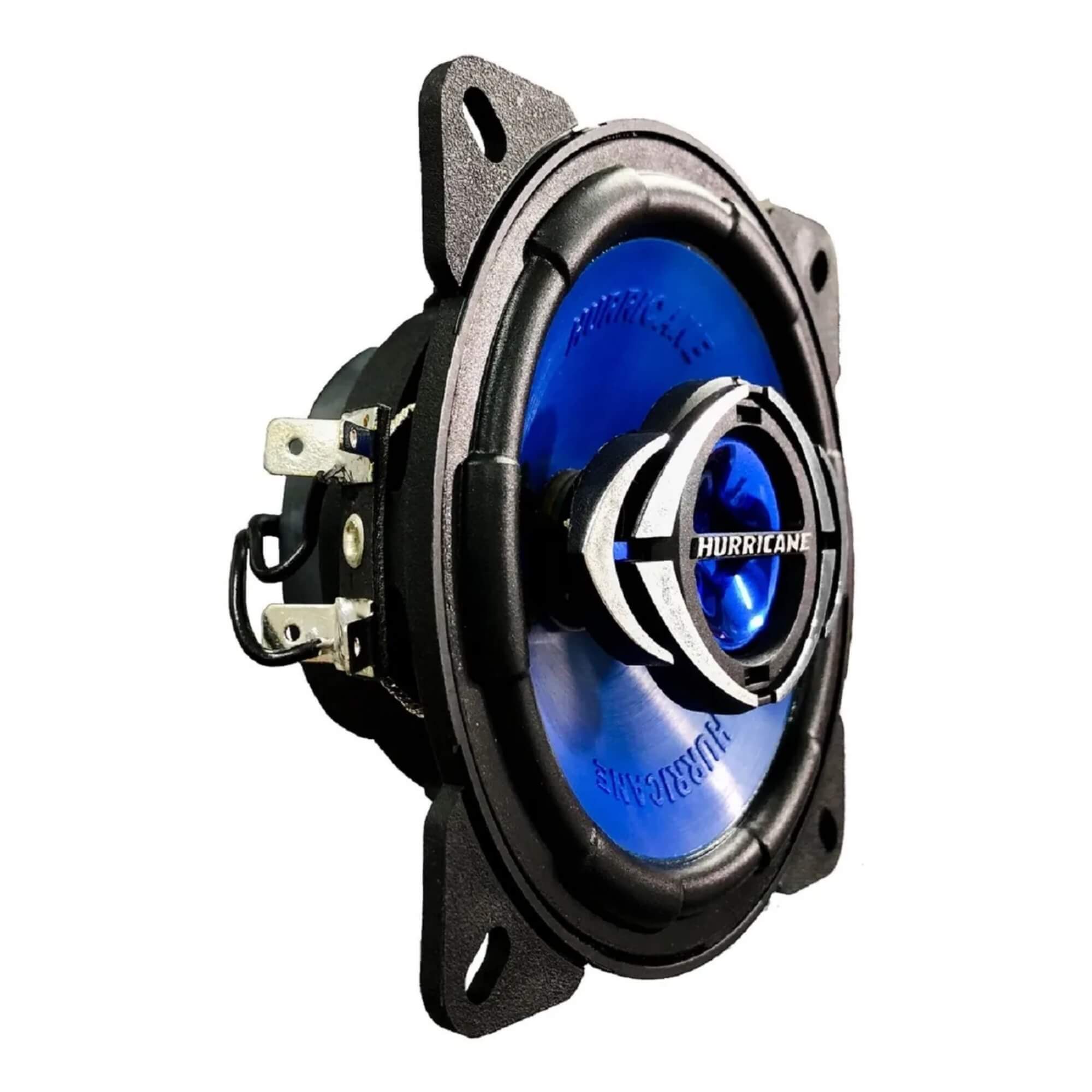 Par Alto Falante 4 Polegadas 100W RMS 4 Ohms Hurricane CM 4 Quadriaxial