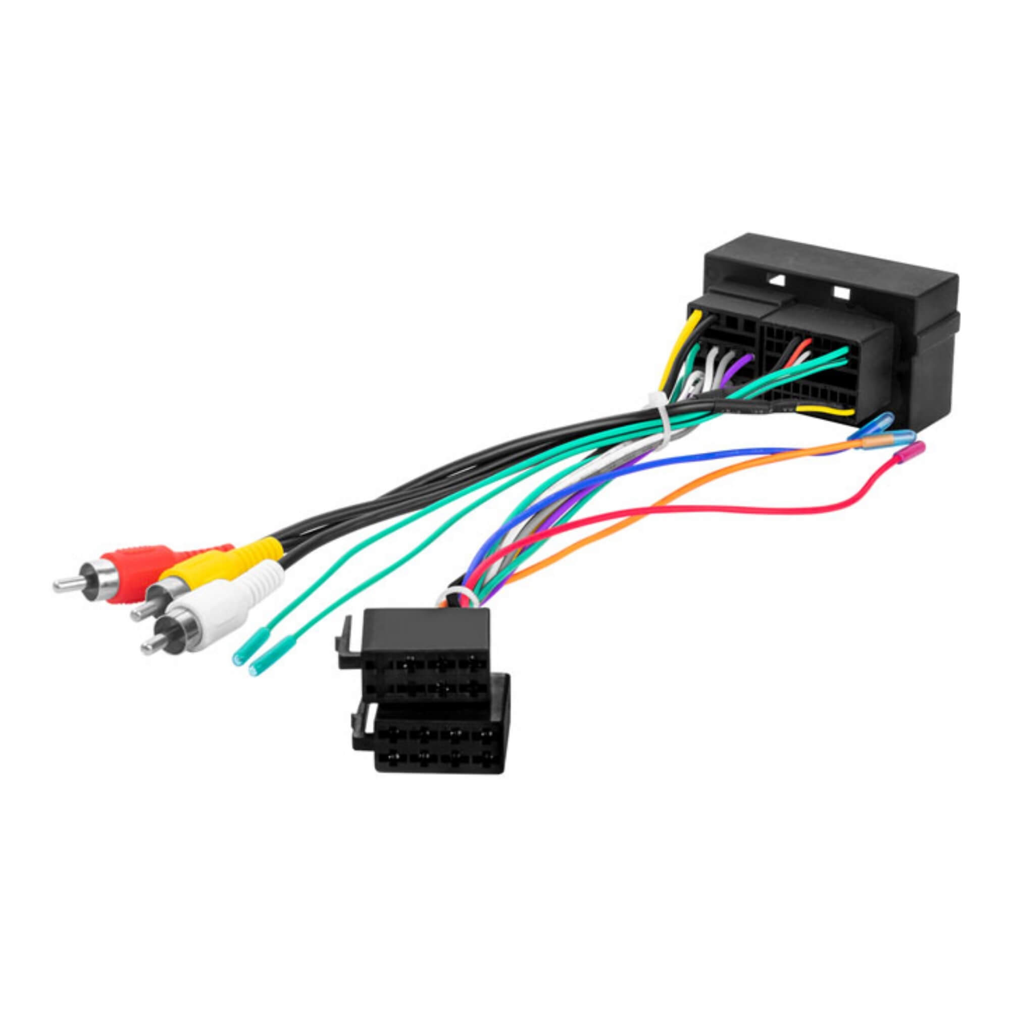 Chicote Ligação de Som Universal para Jeep Renegade, Bovo Bravo, Punto, com RCA - Expex EXC029