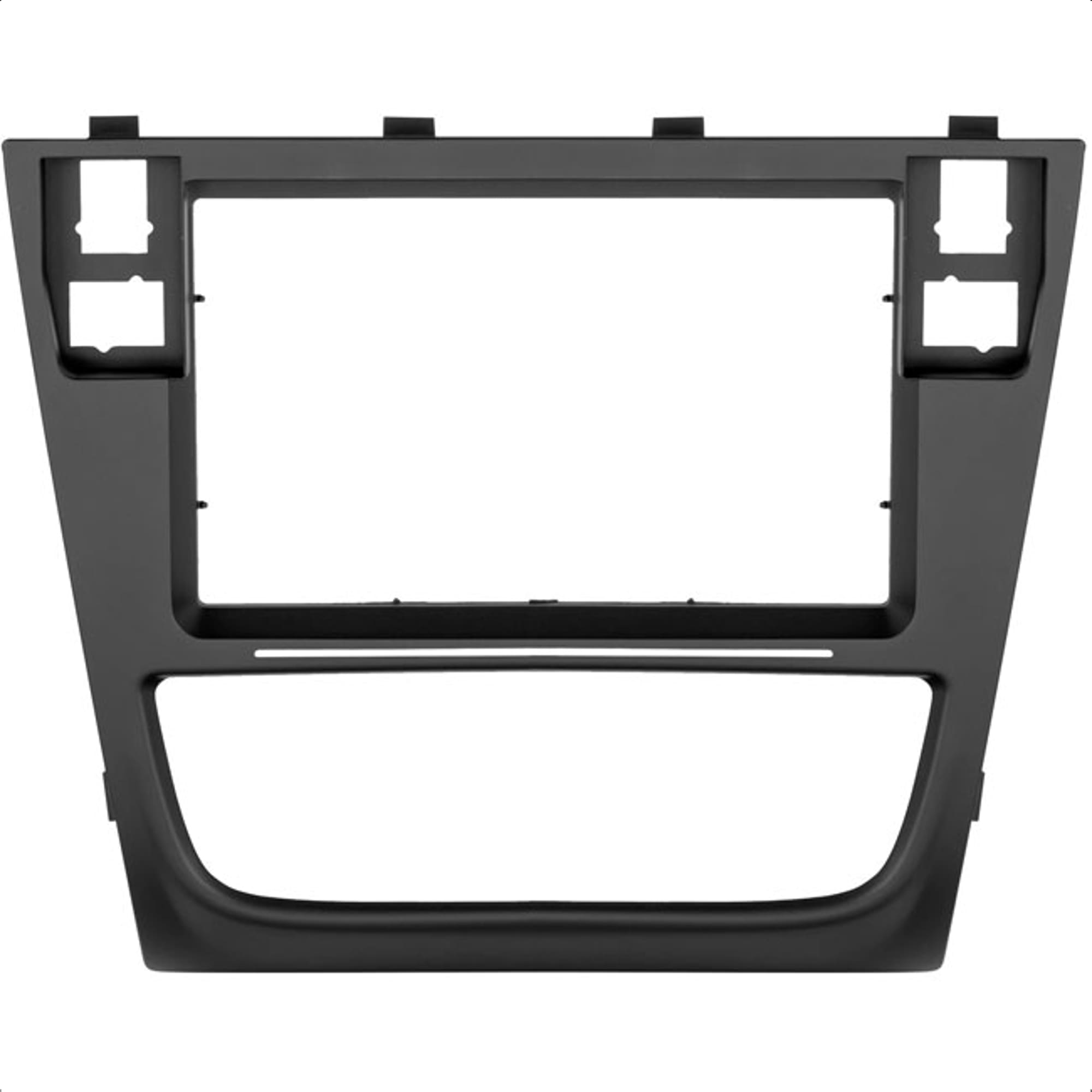 Moldura 2 Din Preto 7" Com Espaço De Botão Gol G6 2013/2014/2015/2016 Expex - EPX 155