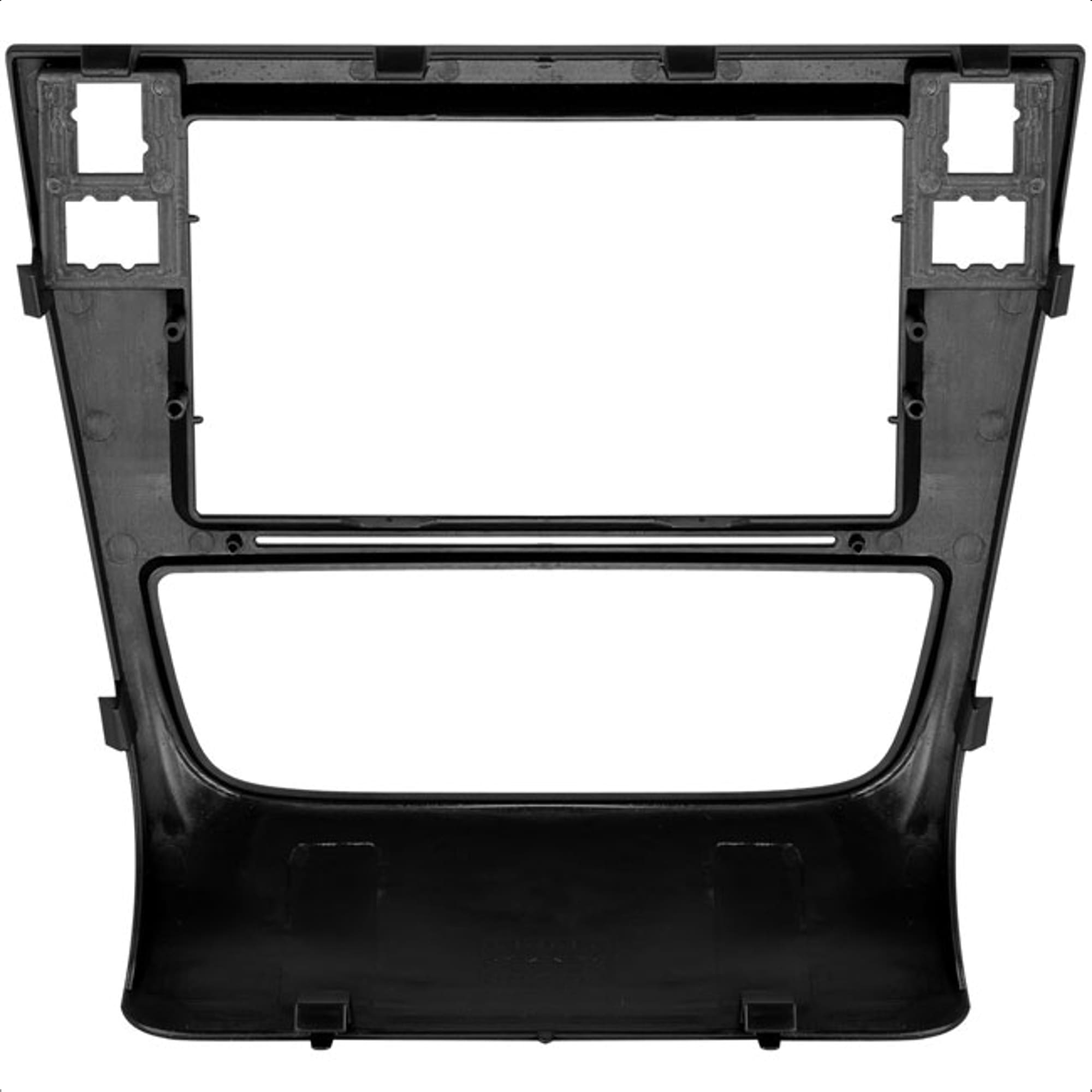Moldura 2 Din Preto 7" Com Espaço De Botão Gol G6 2013/2014/2015/2016 Expex - EPX 155