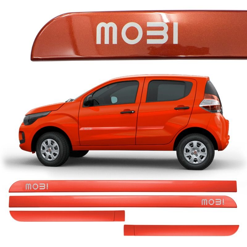 Friso Sean com nome Fiat Mobi Vermelho Opulence