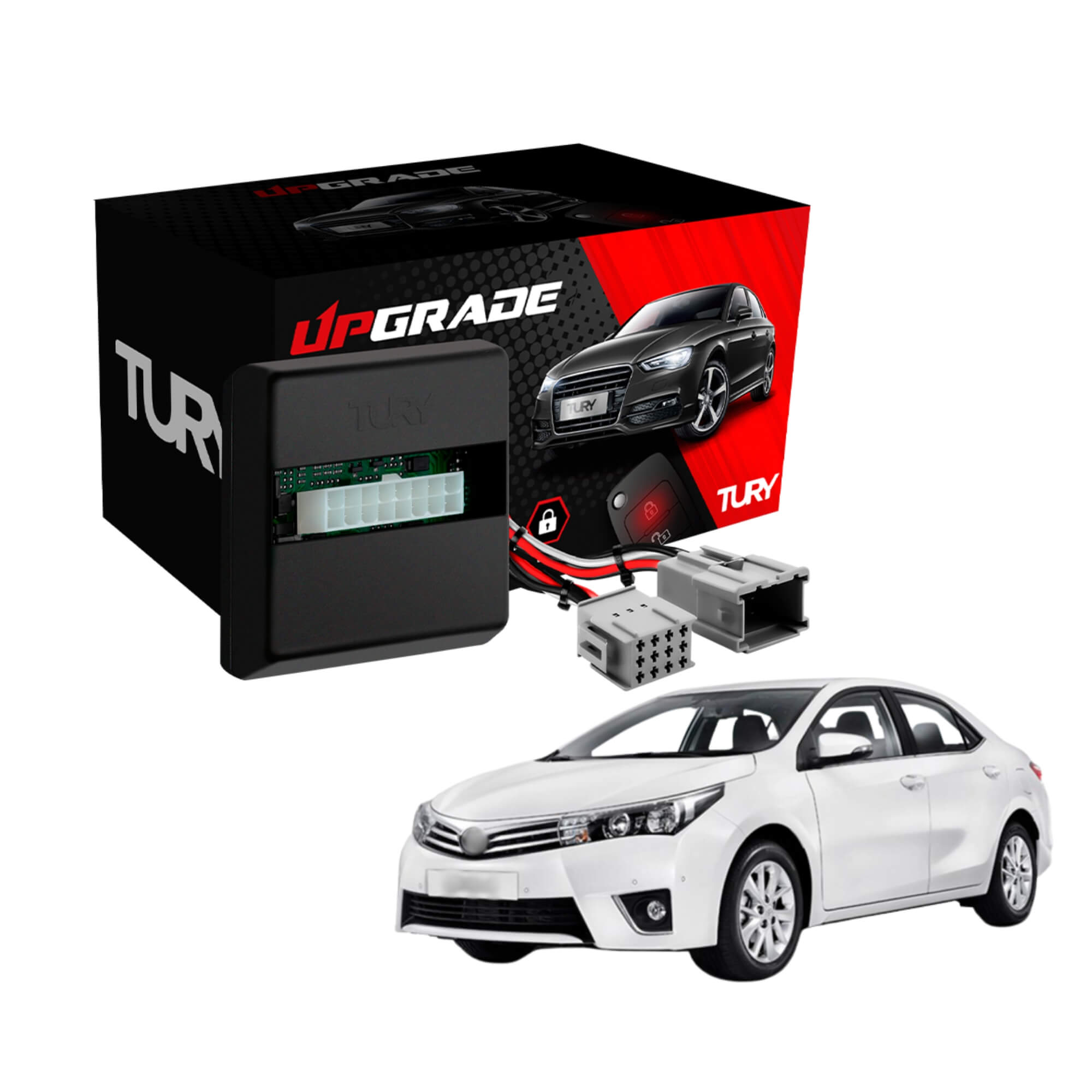 Módulo de Vidro Elétrico Rebatimento Tilt Down Corolla 2015-2019 4 Portas Tury - PARK 5.4.3 CT