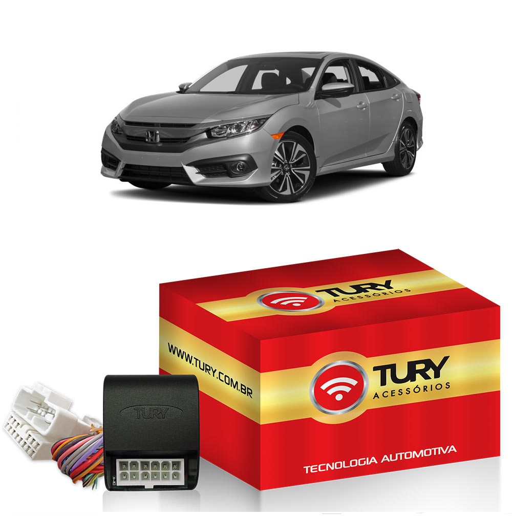 Módulo de vidro com Anti-esmagamento Honda Civic 2020 2021 2022 LVX5.14 DU