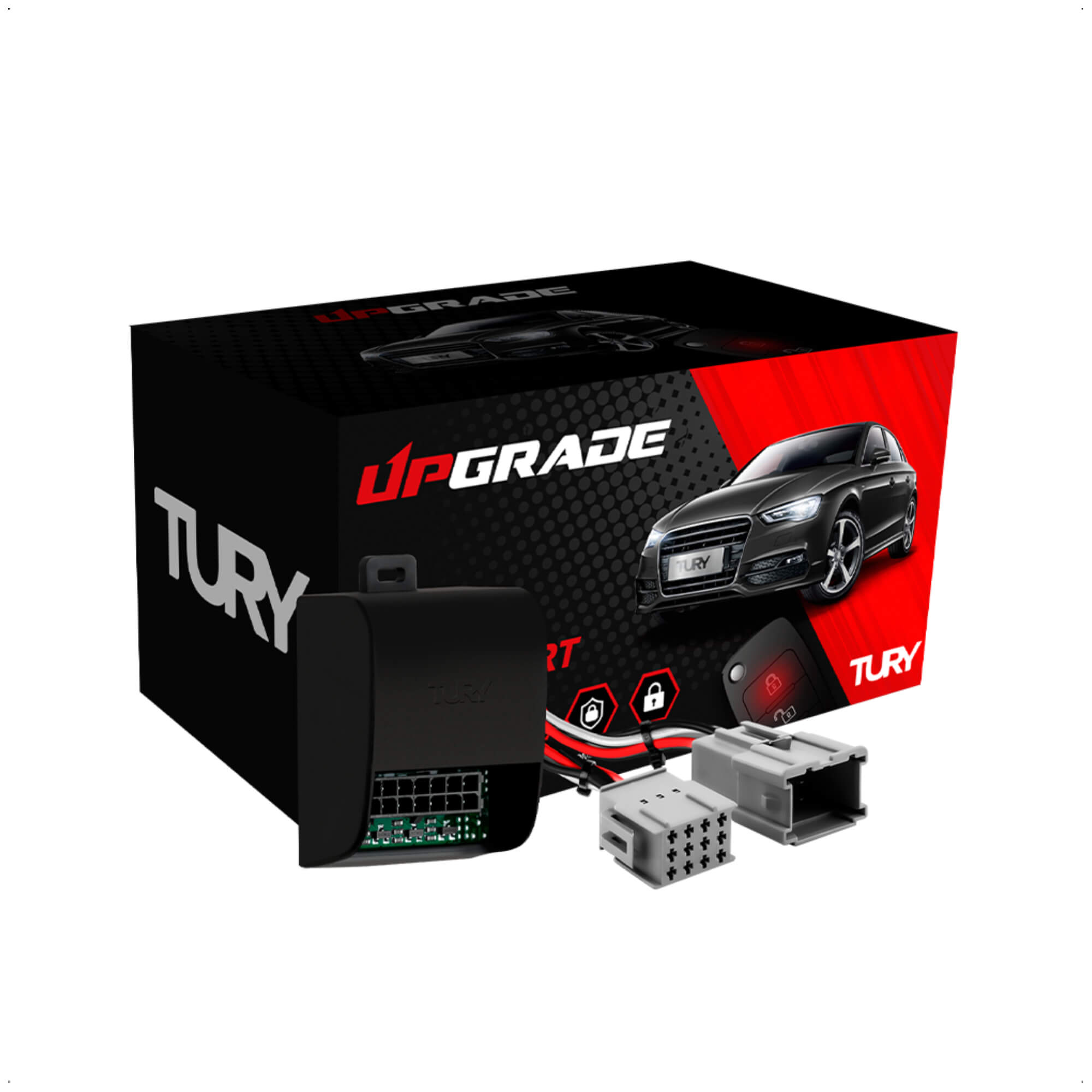 Módulo de Retrovisor Elétrico Tilt Down para Fit 2003 a 2008 Tury - PARK 1.2.6 T