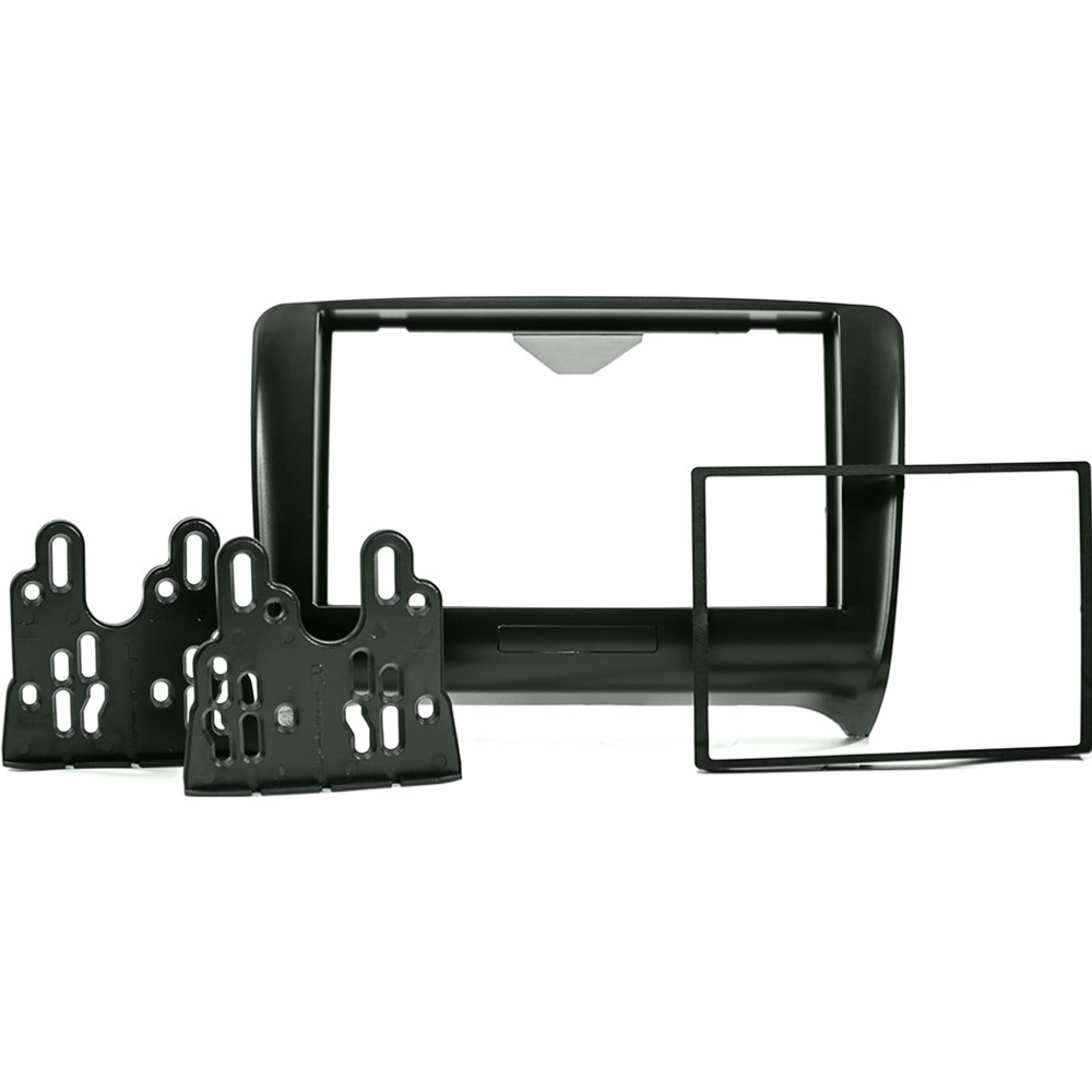 Moldura 2 Din Audi TT 2000 em diante 2 Din Preta - JP/CH EPX 159