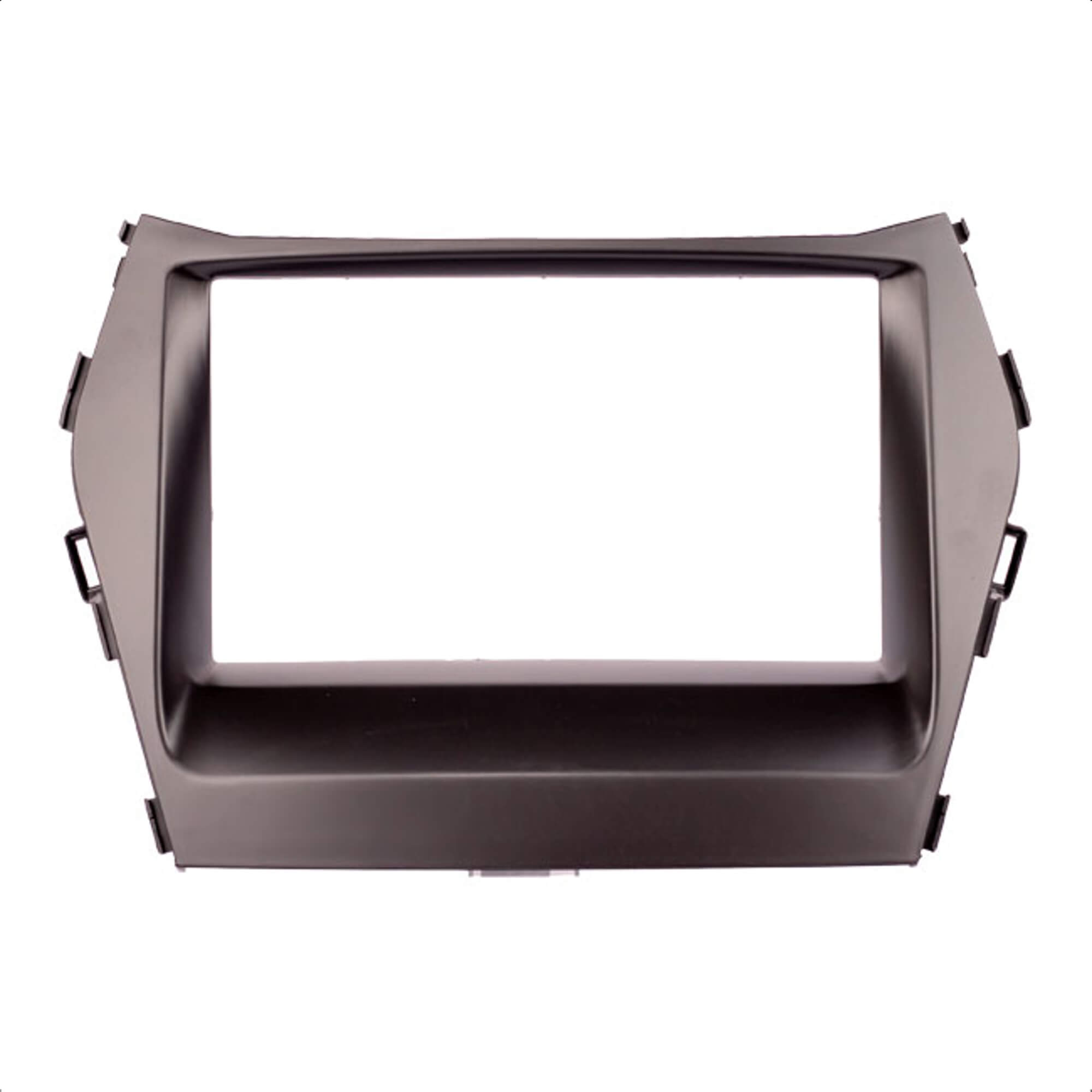 Moldura 2 Din Preto Santa Fé 2014/2015/2016/2017/2018 Expex - EPX 268