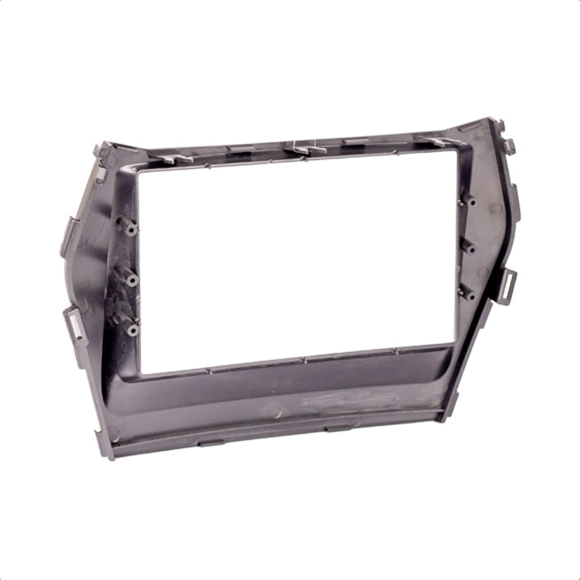 Moldura 2 Din Preto Santa Fé 2014/2015/2016/2017/2018 Expex - EPX 268