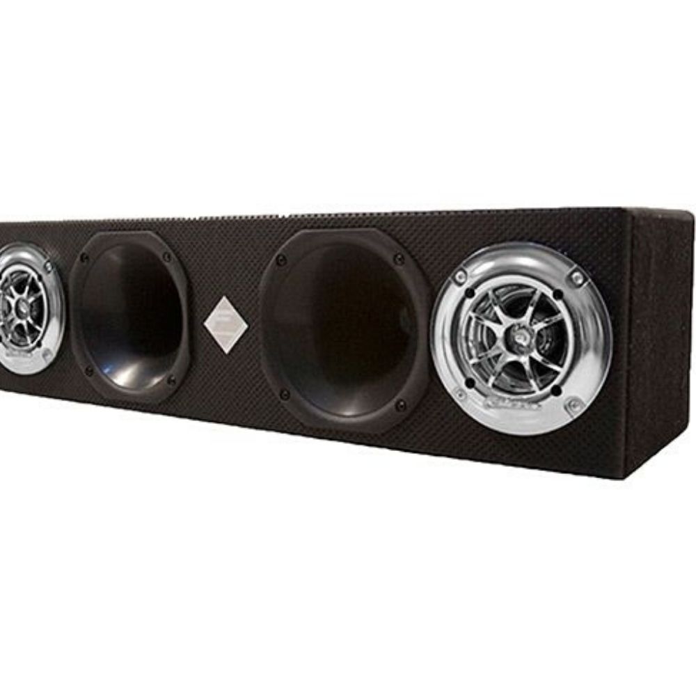 Caixa Passiva Corneteira Falcon CXC/2X2 100WRMS 2x Drive 2x Tweeter