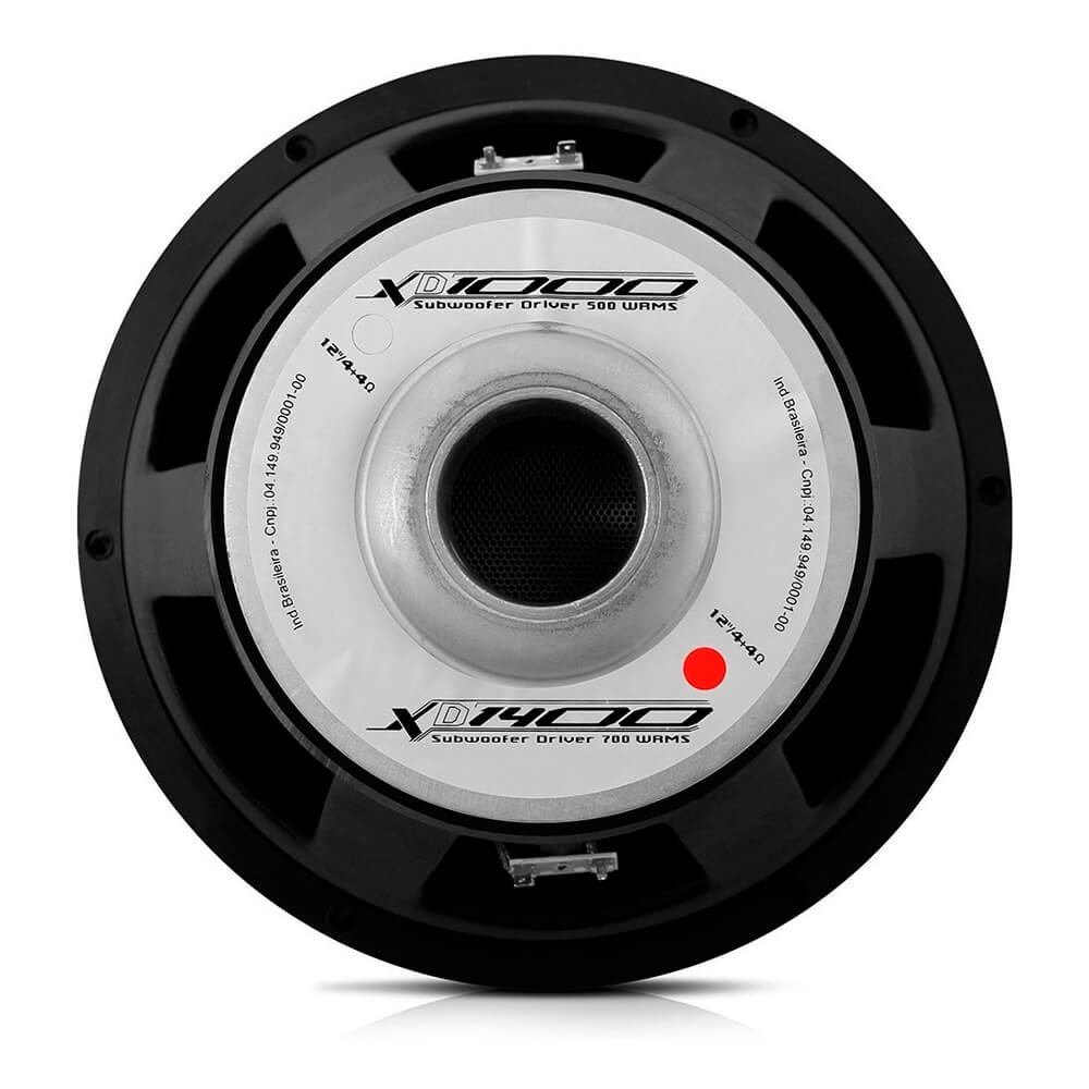 Subwoofer Falcon XD1400/12" Bobina Dupla 700WRMS 4 ohms
