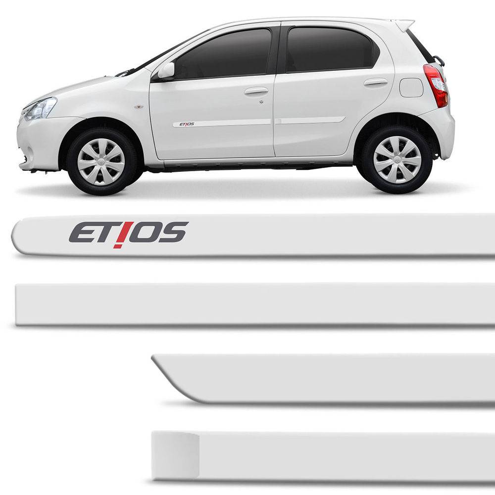 Friso Sean com nome Toyota Etios Branco Bossa Nova