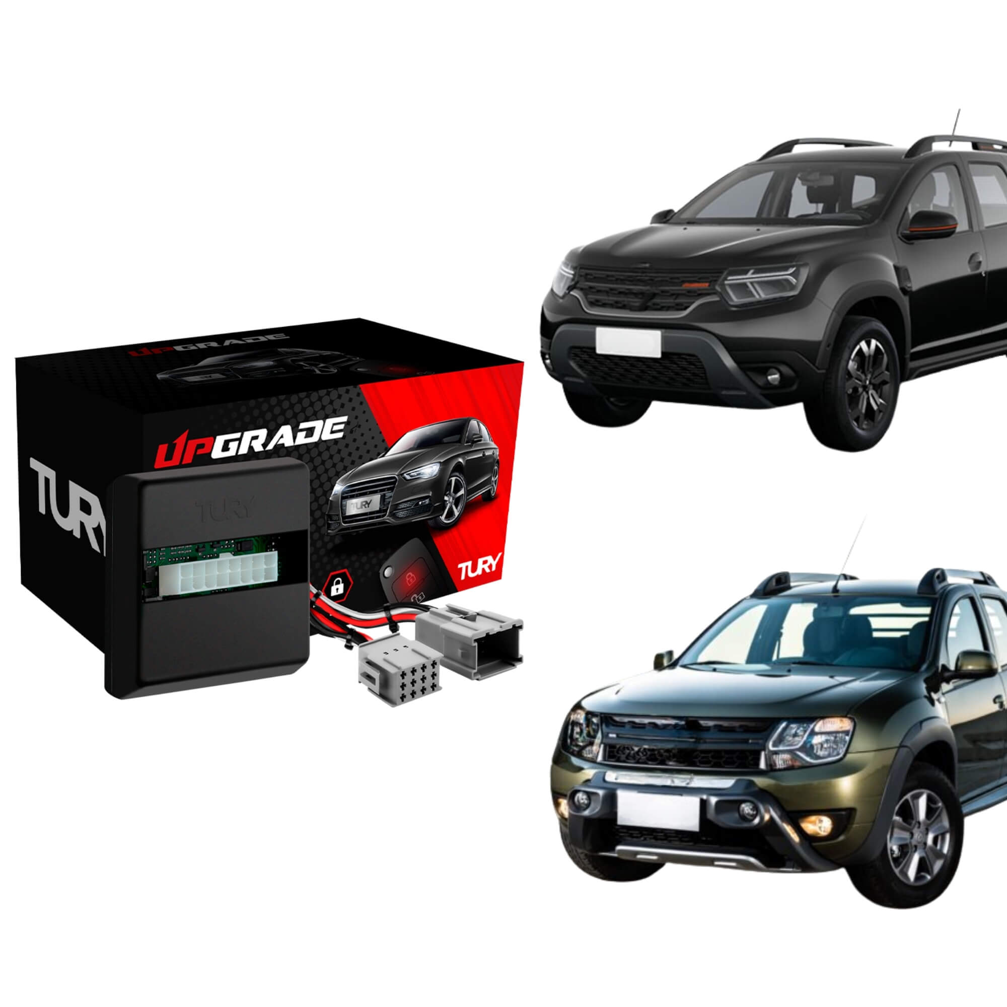 Módulo Automação de Vidros Elétricos compatível c/ Duster e Oroch Tury - PRO1.11DQ