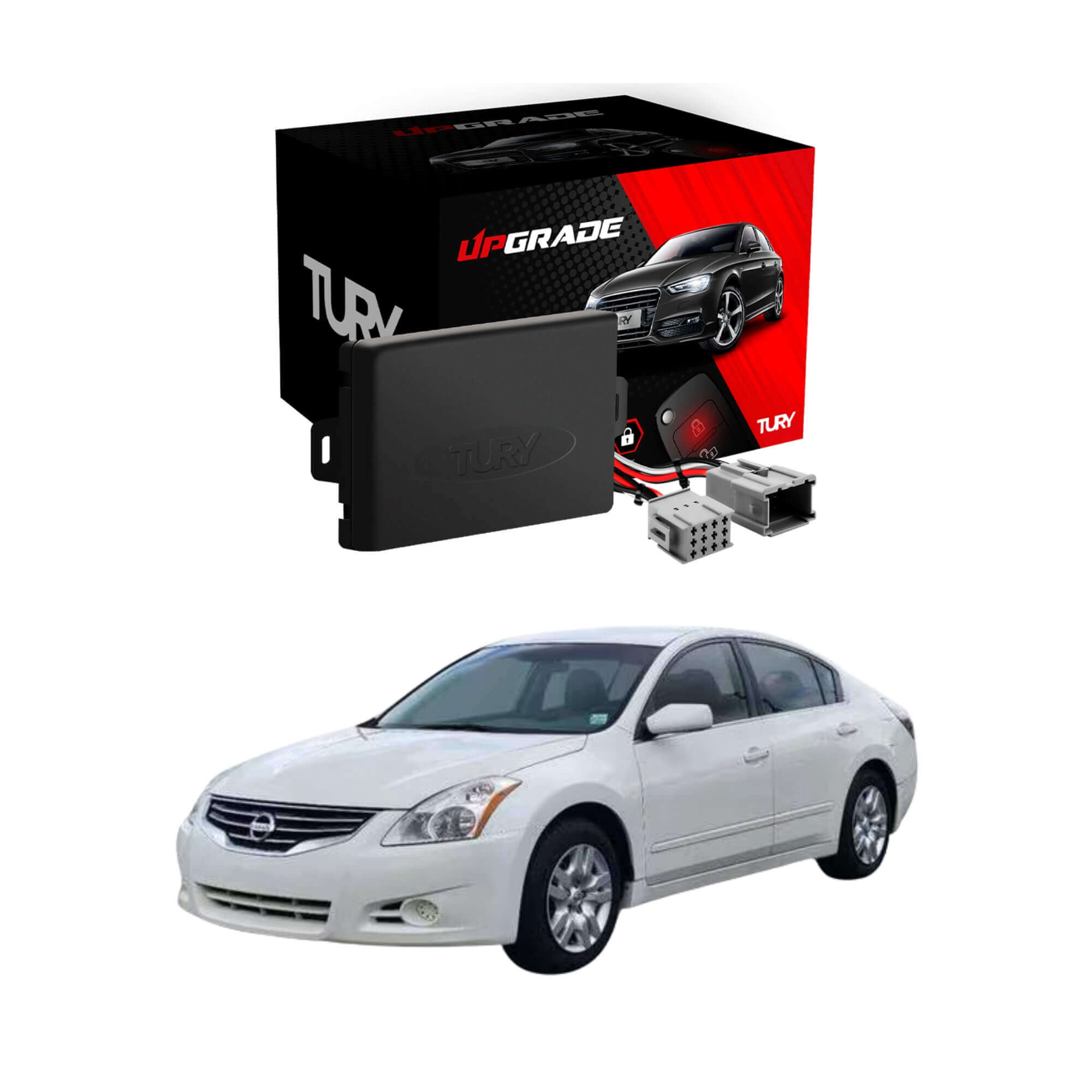 Módulo Automação de Vidros Elétricos compatível com Altima de 2012 até 2015 Tury - PRO 4.38DW