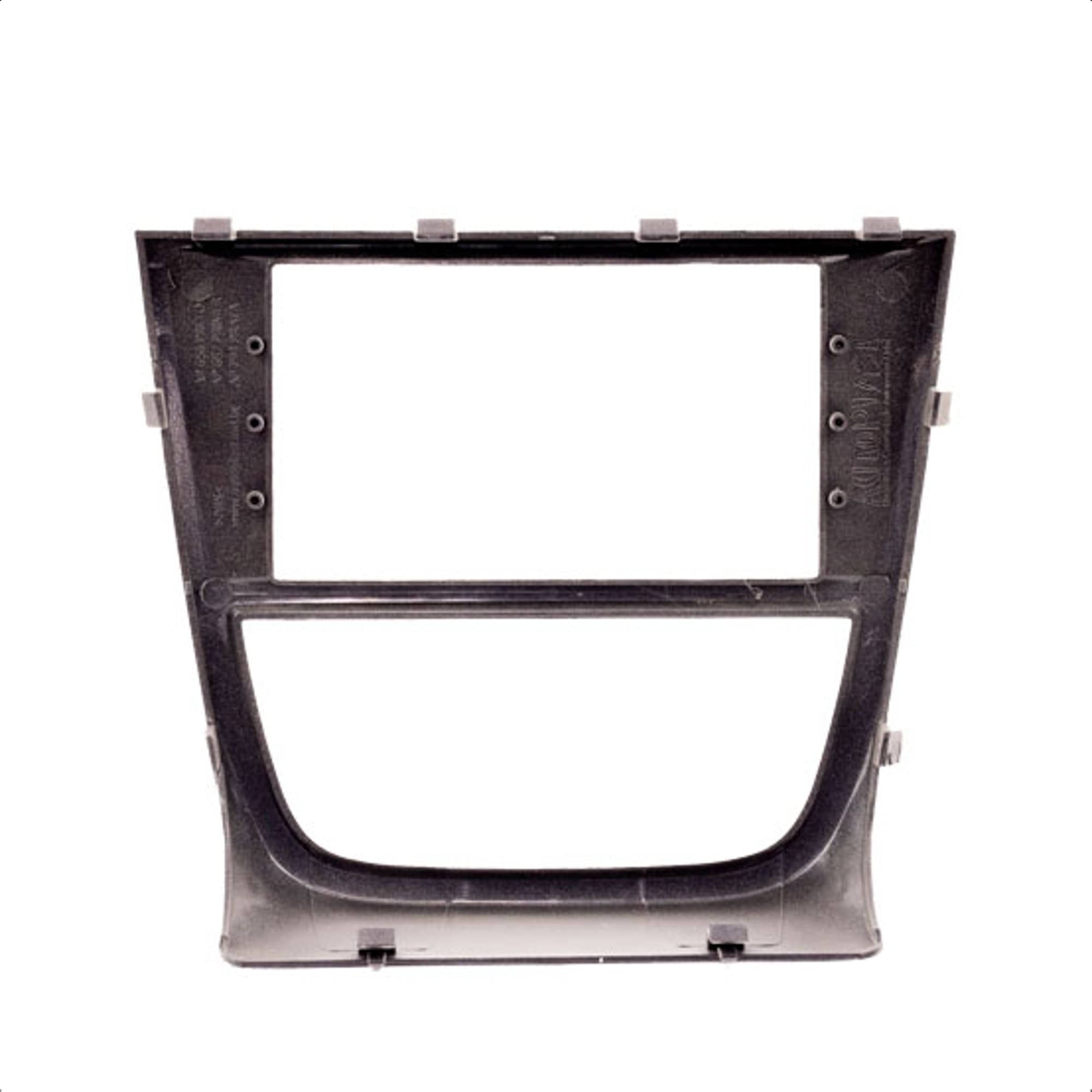 Moldura 2 Din 7" Prata Gol Saveiro Voyage G5 2008/2009/2010/2011/2012 Expex - EPX 277
