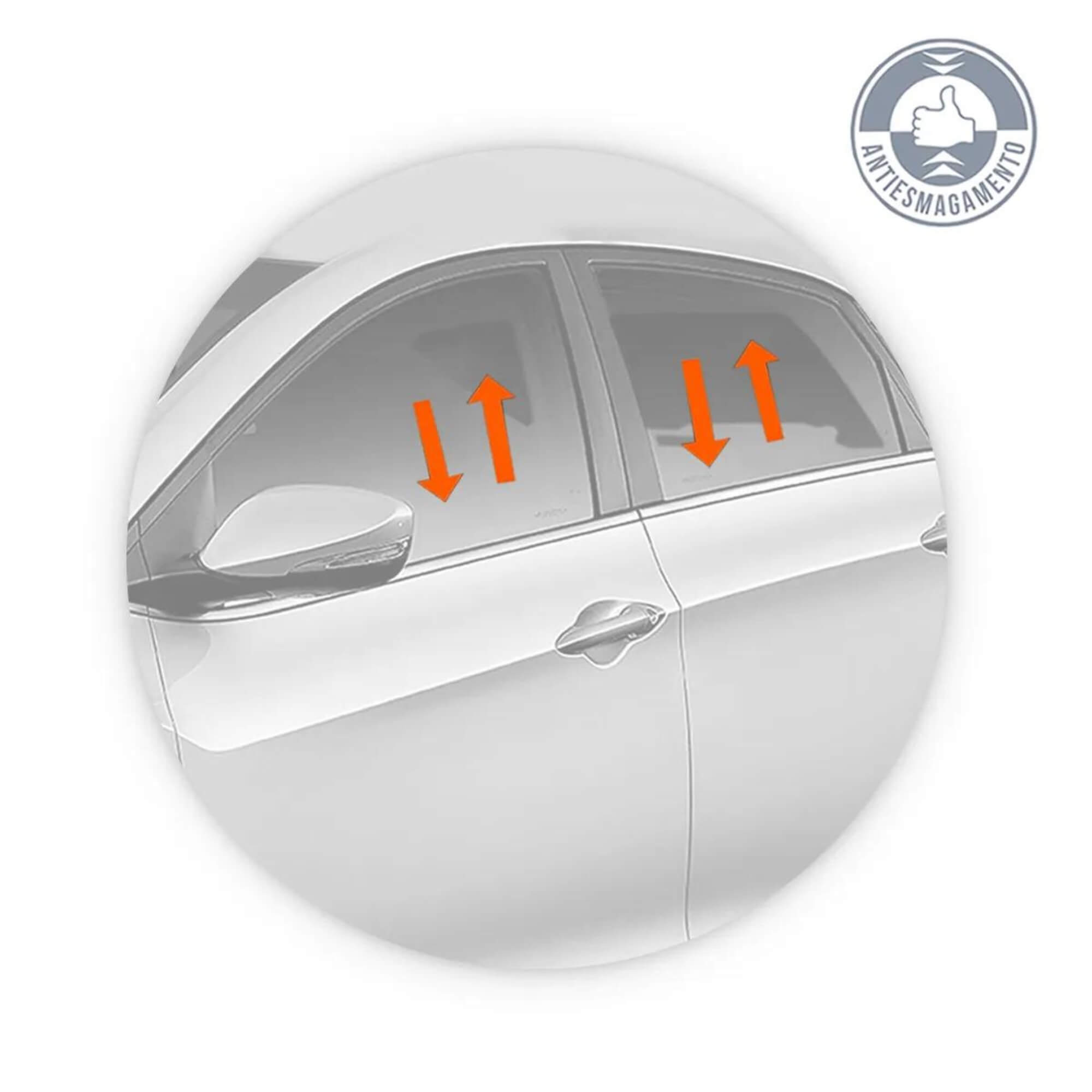 Modulo de Vidro com anti-esmagamento Universal 4 Portas Tury - PRO4.40