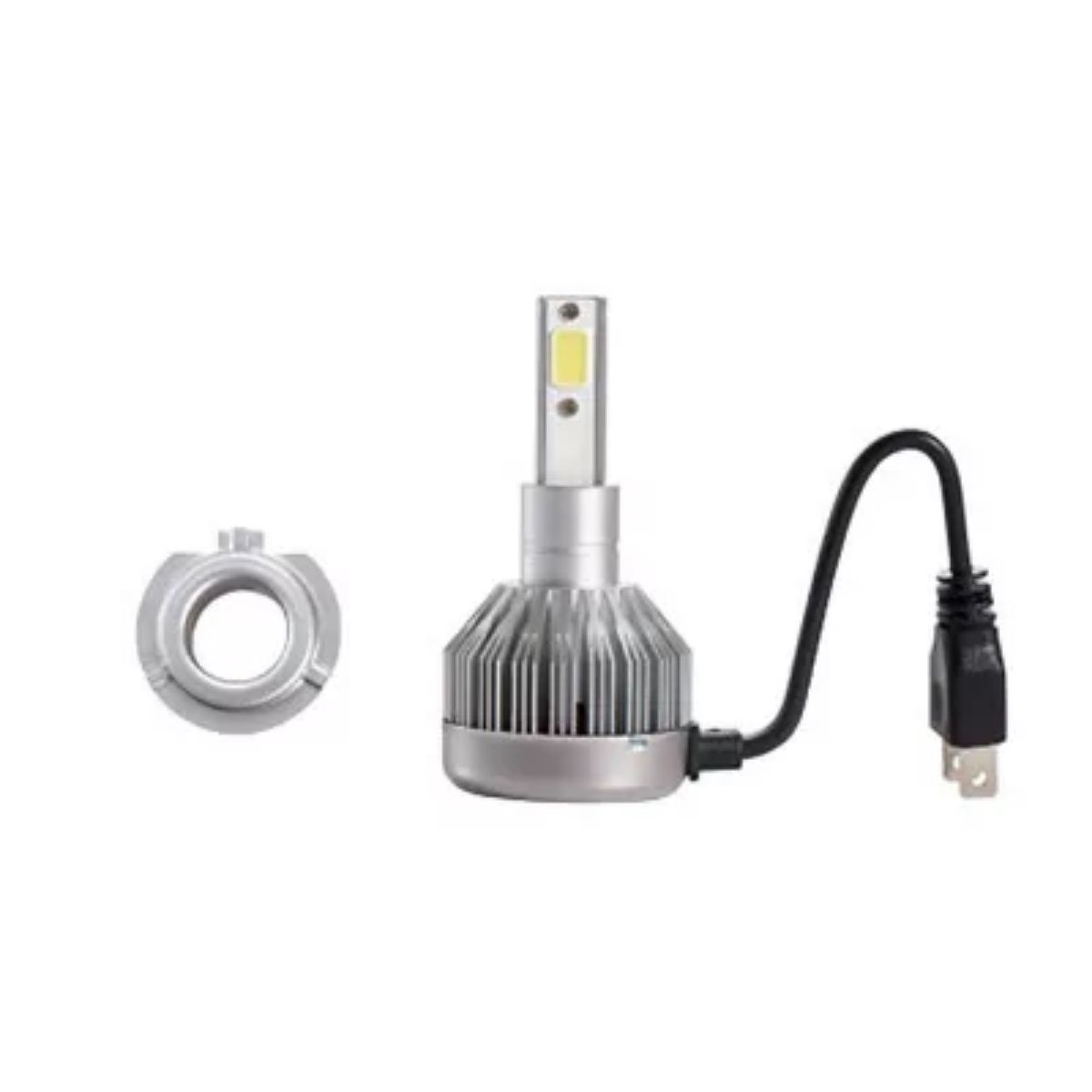 Par de Lâmpadas Super Led Automotiva H1 6200K 2000L Resistente a Água AU832 Multilaser