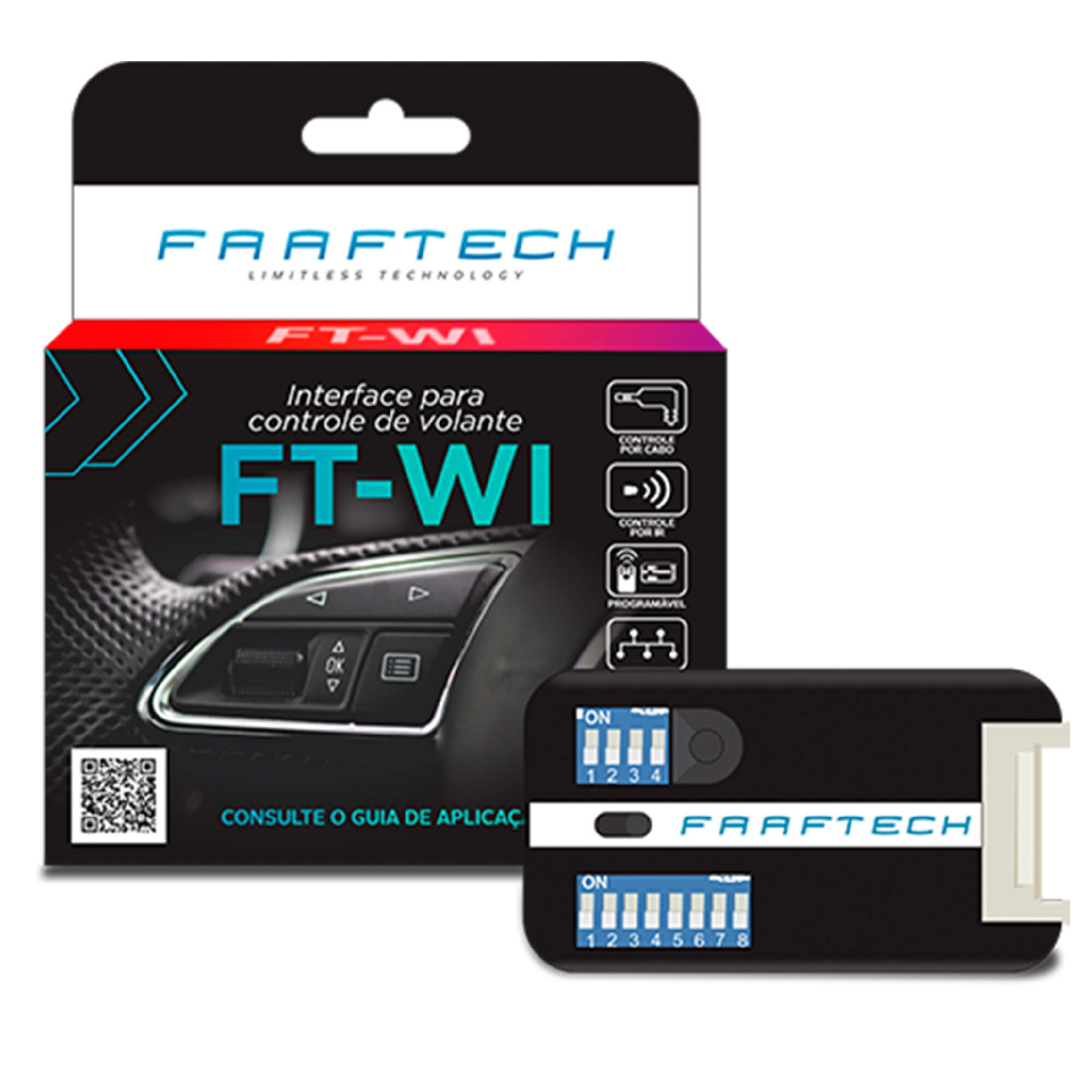 Interface para Controle de Volante Faaftech FT-WI