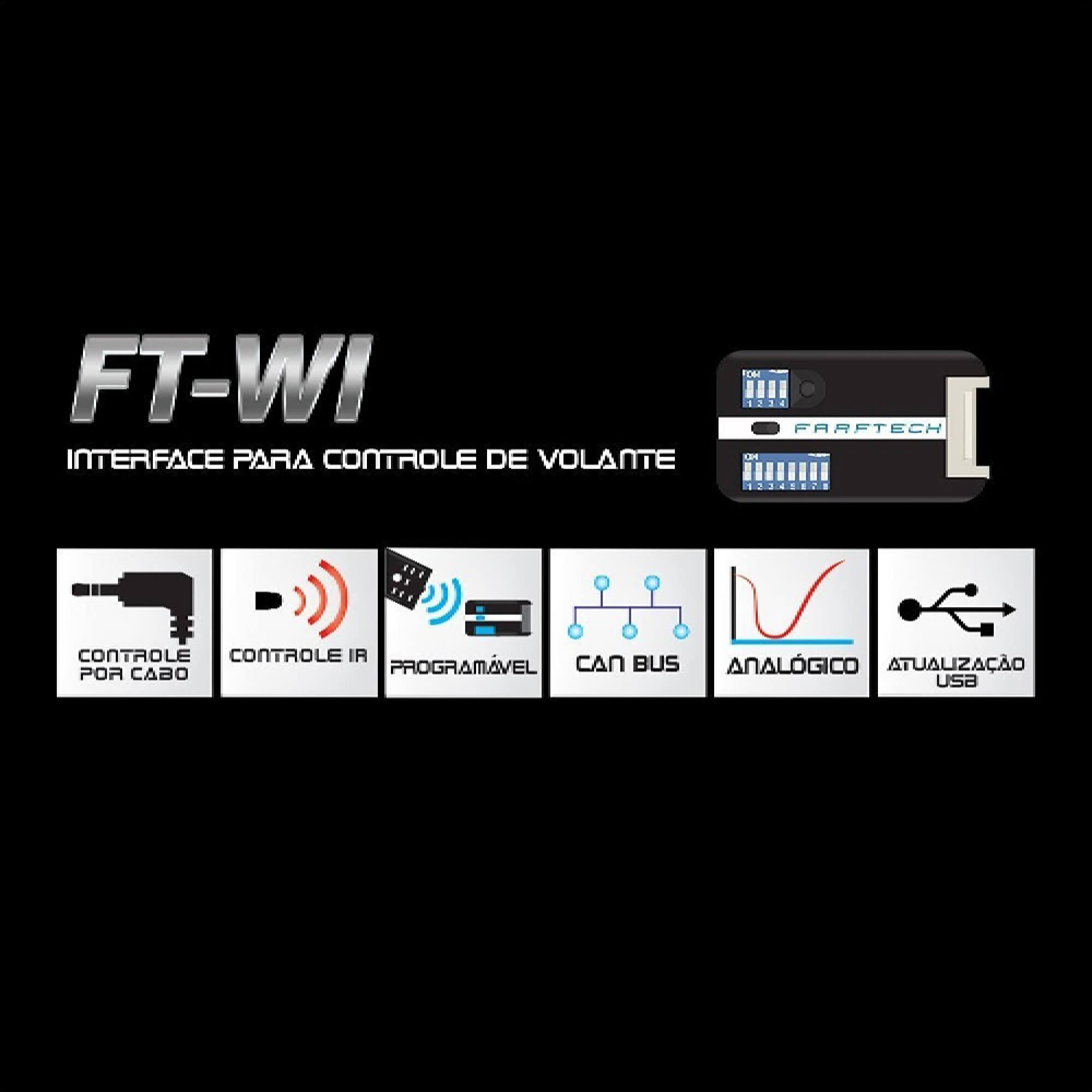 Interface para Controle de Volante Faaftech FT-WI