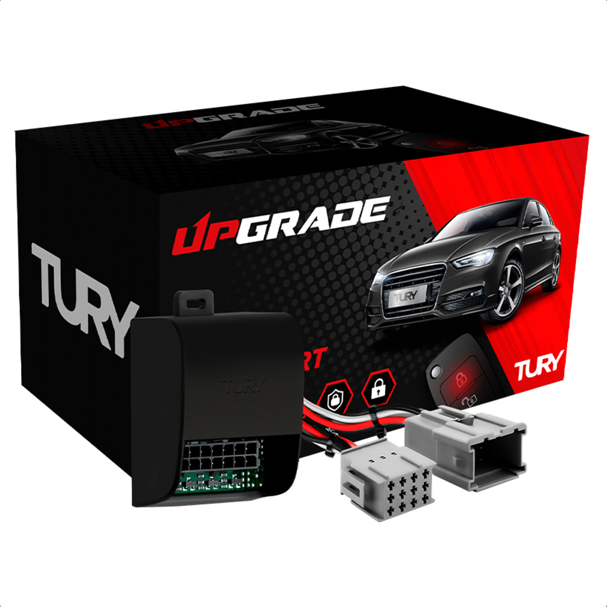 Modulo de Retrovisor com Tilt Down Creta 2017 a 2024 Tury - PARK1.2.4CM