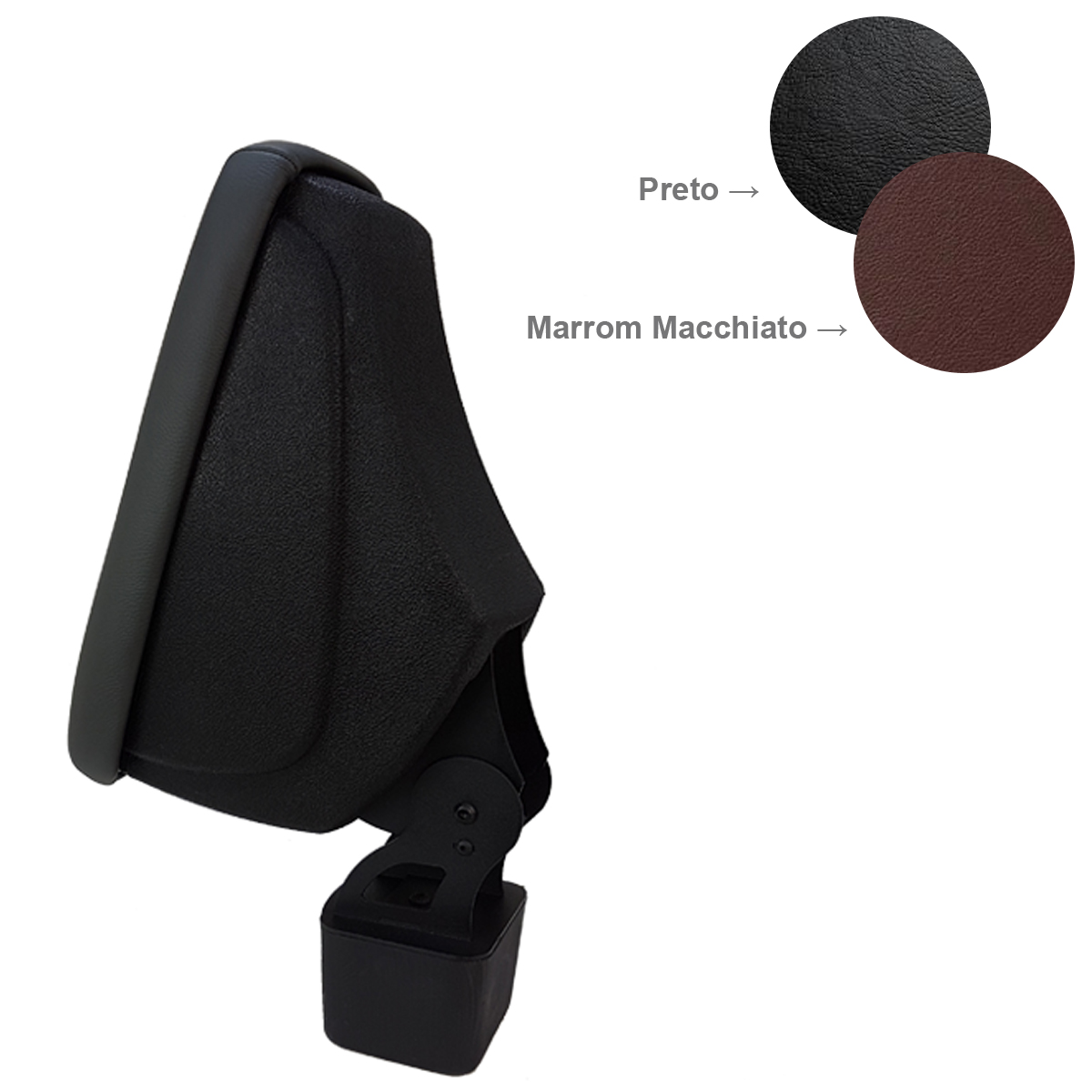 Apoio de Braço Nissan Kicks Preto - Artefactum