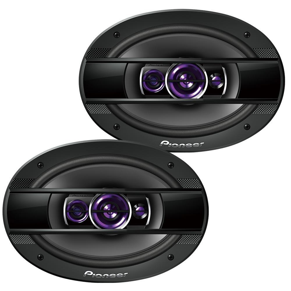 Alto Falantes Pioneer TS-6960BR 6x9 Polegadas Quadriaxial 100WRMS 4 Ohms Som Automotivo 400Wx2 Máx