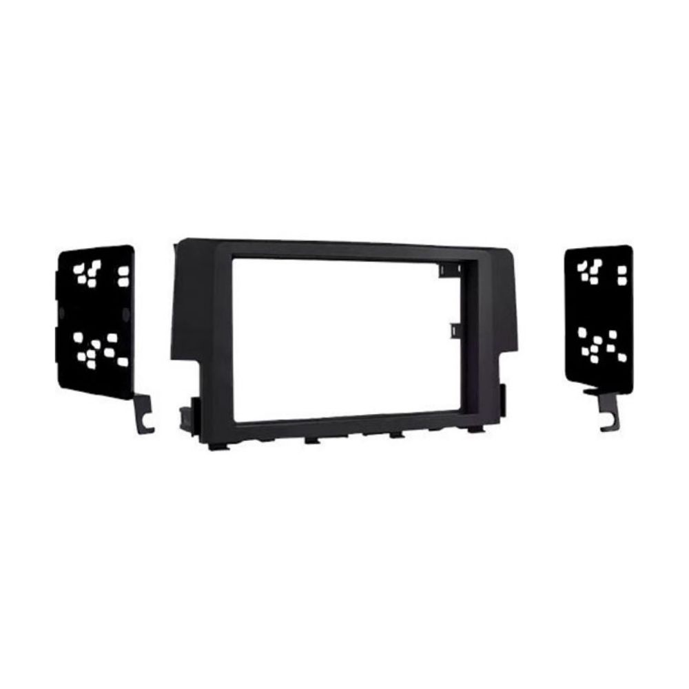 Moldura 2 Din Civic G10 2017 a 2021 JP/CH Expex EPX 295