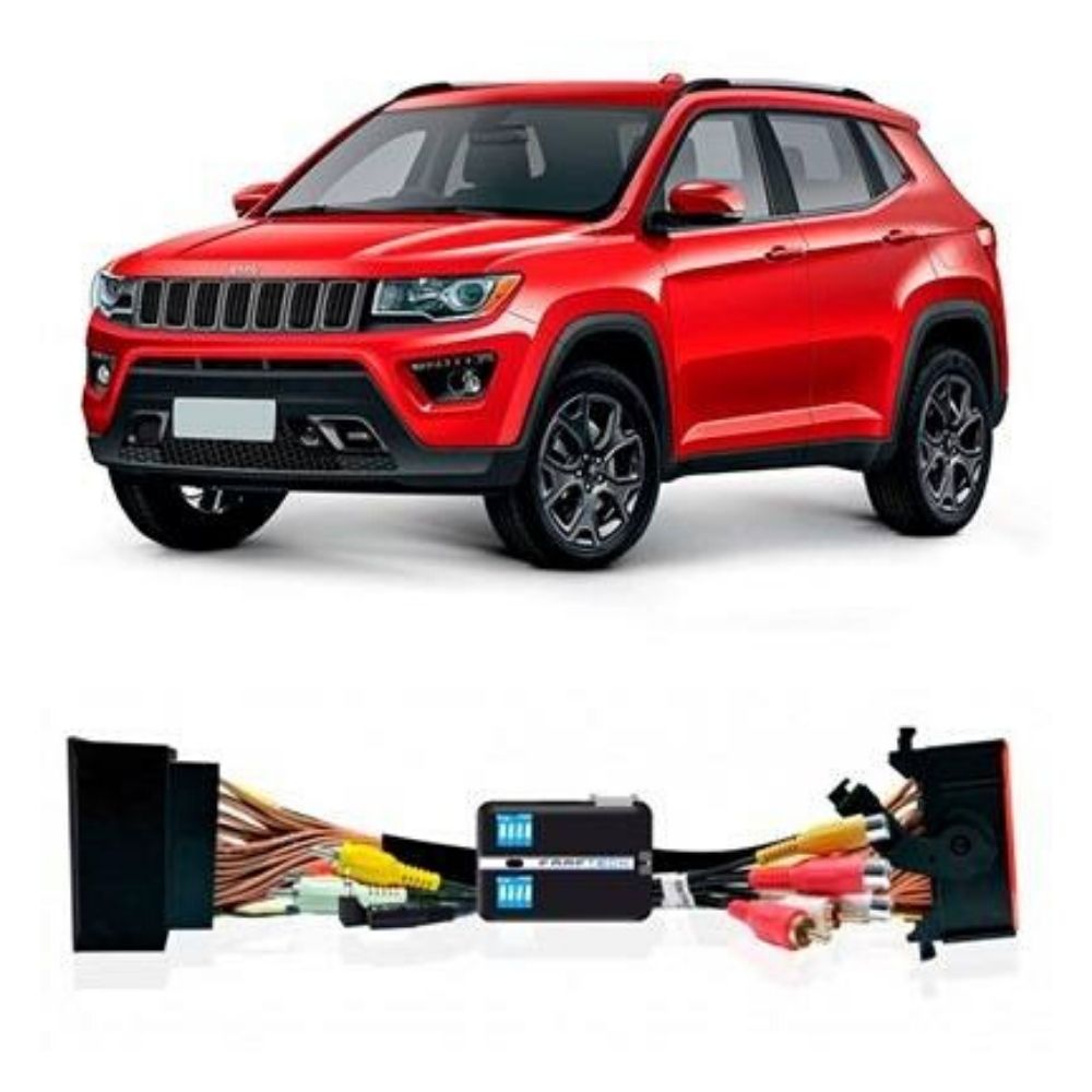 Interface de Vìdeo Argo Cronos Toro Compass Renegade 2015 em diante FT-VF-UC2 - Faaftech