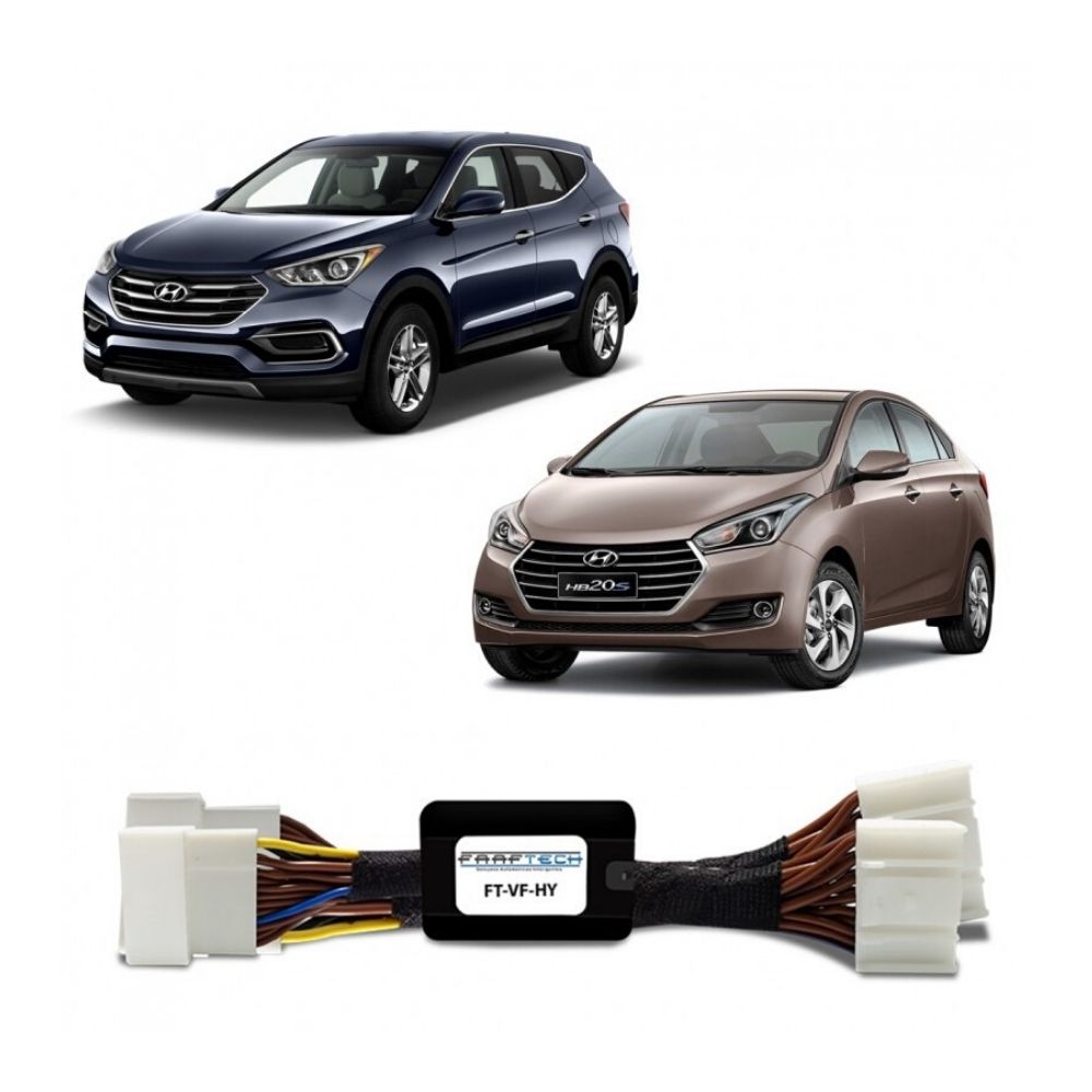 Interface de Vídeo  Faaftech FT-VF-HY - Hyundai HB 20 16/. Fé18/Desb./AV/Vola