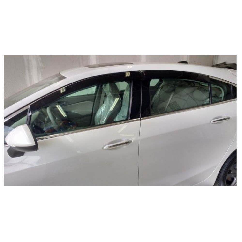 Calha de Chuva para Cruze Hatch/Sedan 2017 a 2020 4 portas TG Poli - 23031