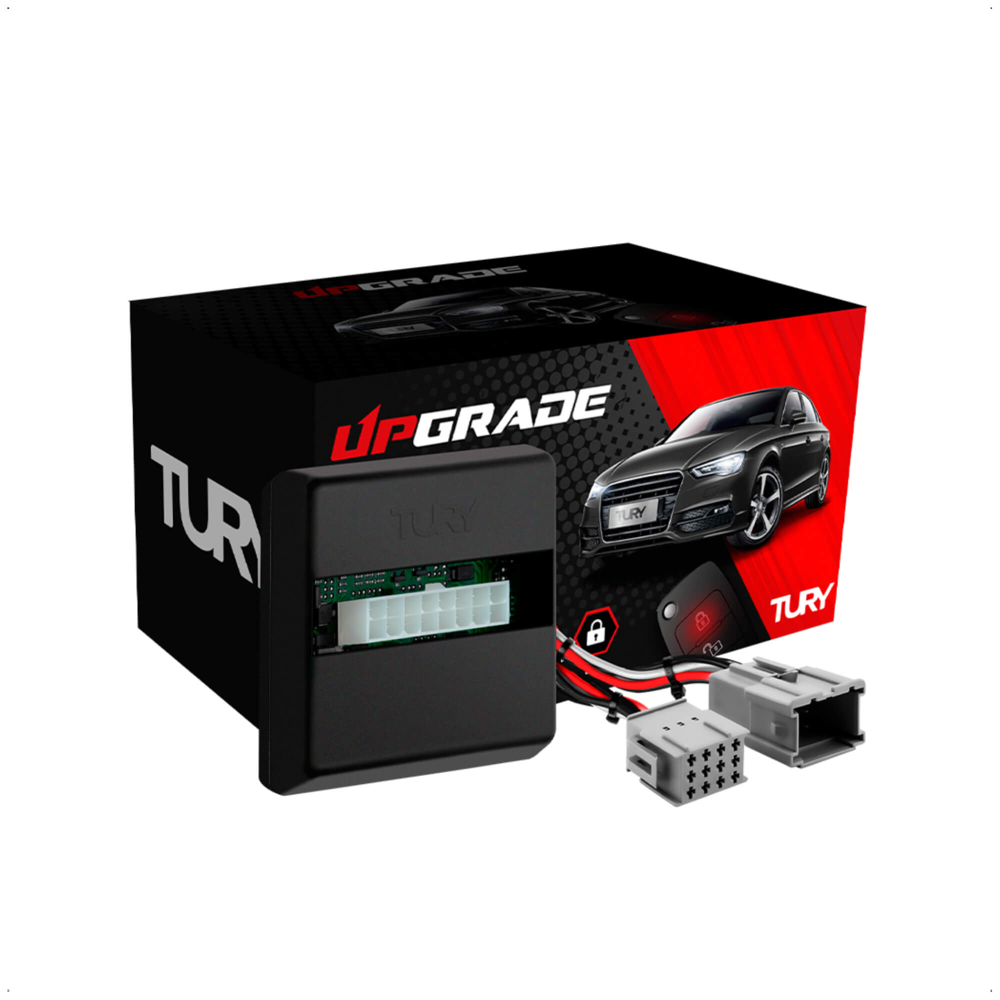 Módulo de Vidro Rebatimento/Fechamento/Tilt Down Hyundai i30 2016 Até 2019 Tury - PARK5.2.4DA