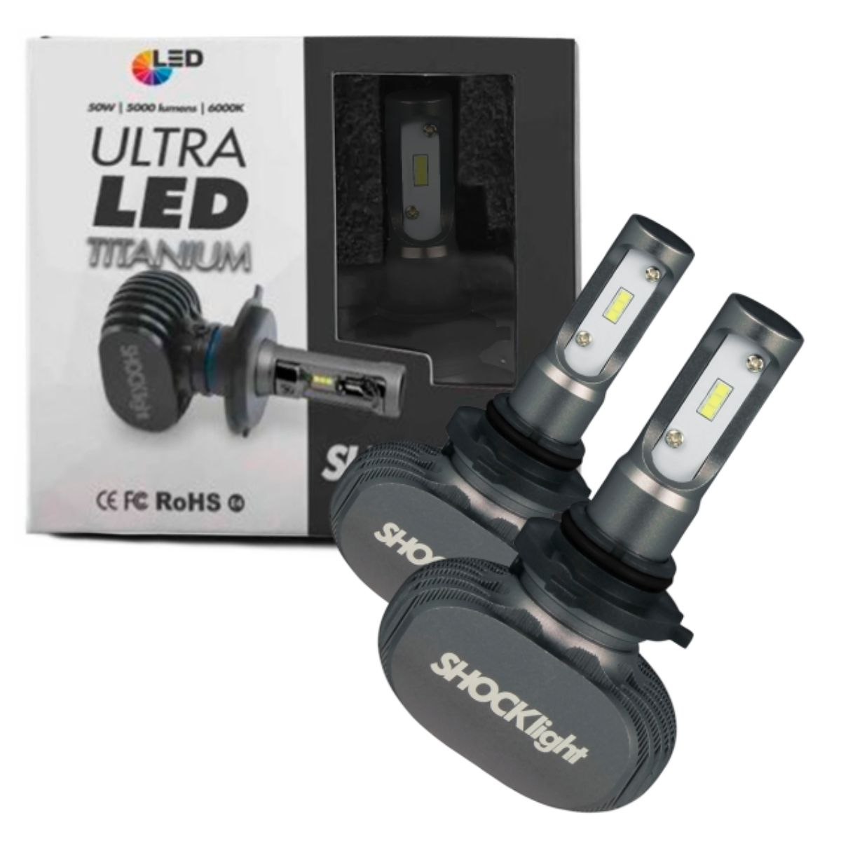 Super Led Shocklight - Ultraled HB4 50W 6000K 4000 Lumens SLL-69006