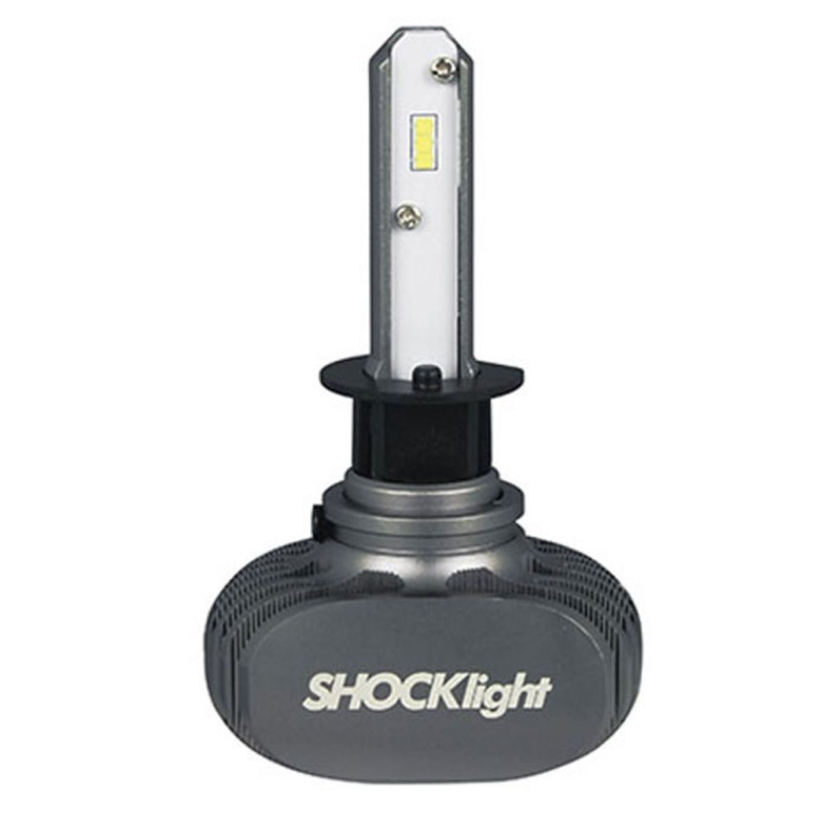 Par de Lâmpadas Ultraled Titanium H1 6000K 12V 50W 5000 Lumens Shocklight SLL-60001