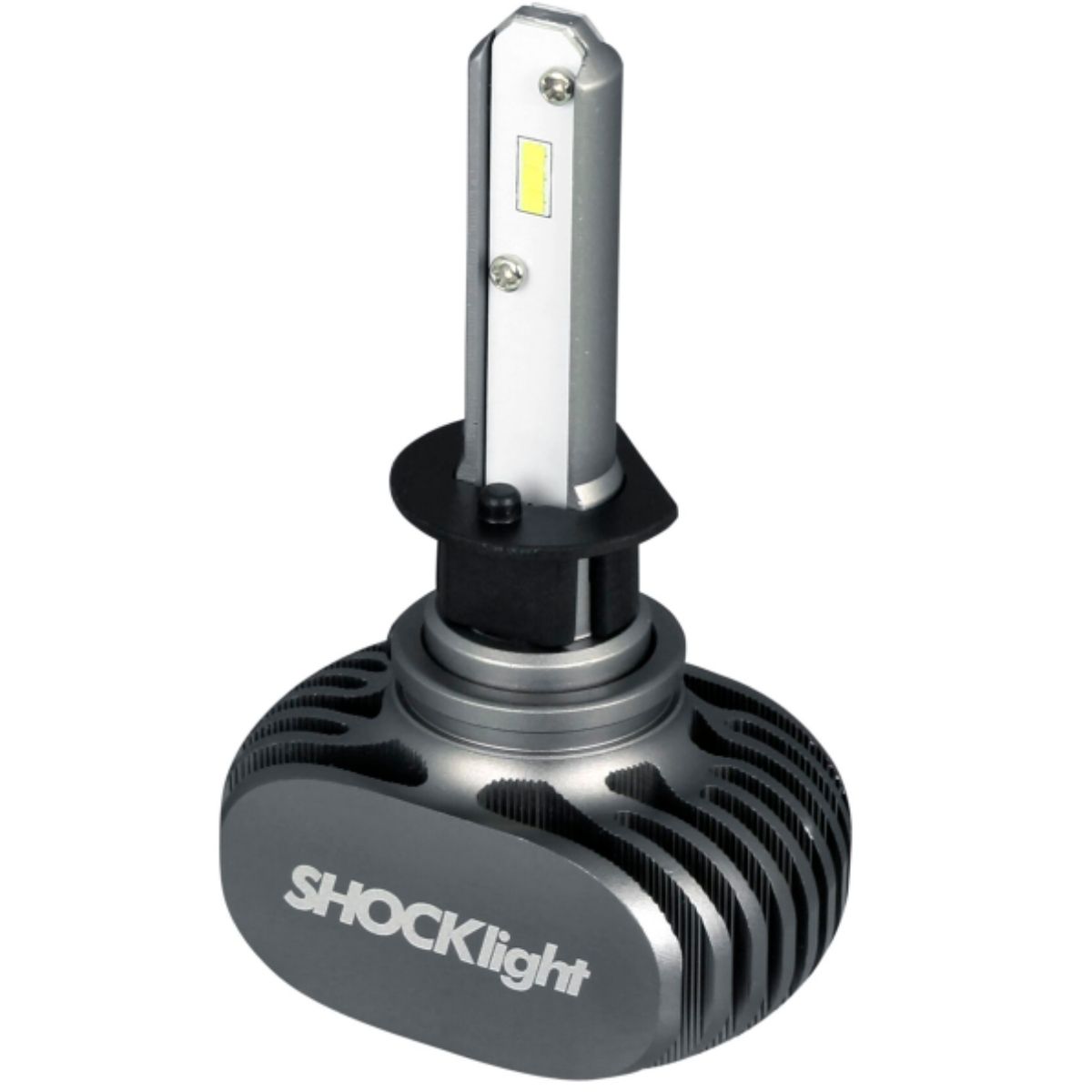 Par de Lâmpadas Ultraled Titanium H1 6000K 12V 50W 5000 Lumens Shocklight SLL-60001