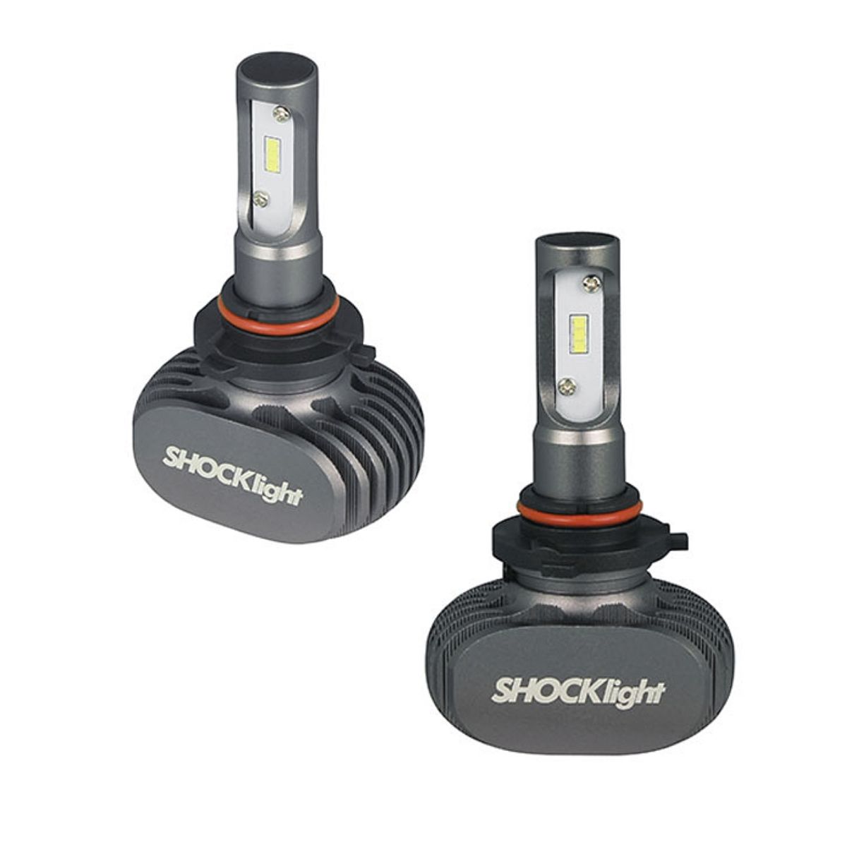 Par de Lâmpadas Super Led Shocklight Ultraled Titanium 9005 HB3 6000K 50W 5000LM À Prova d’Água SLL-69005
