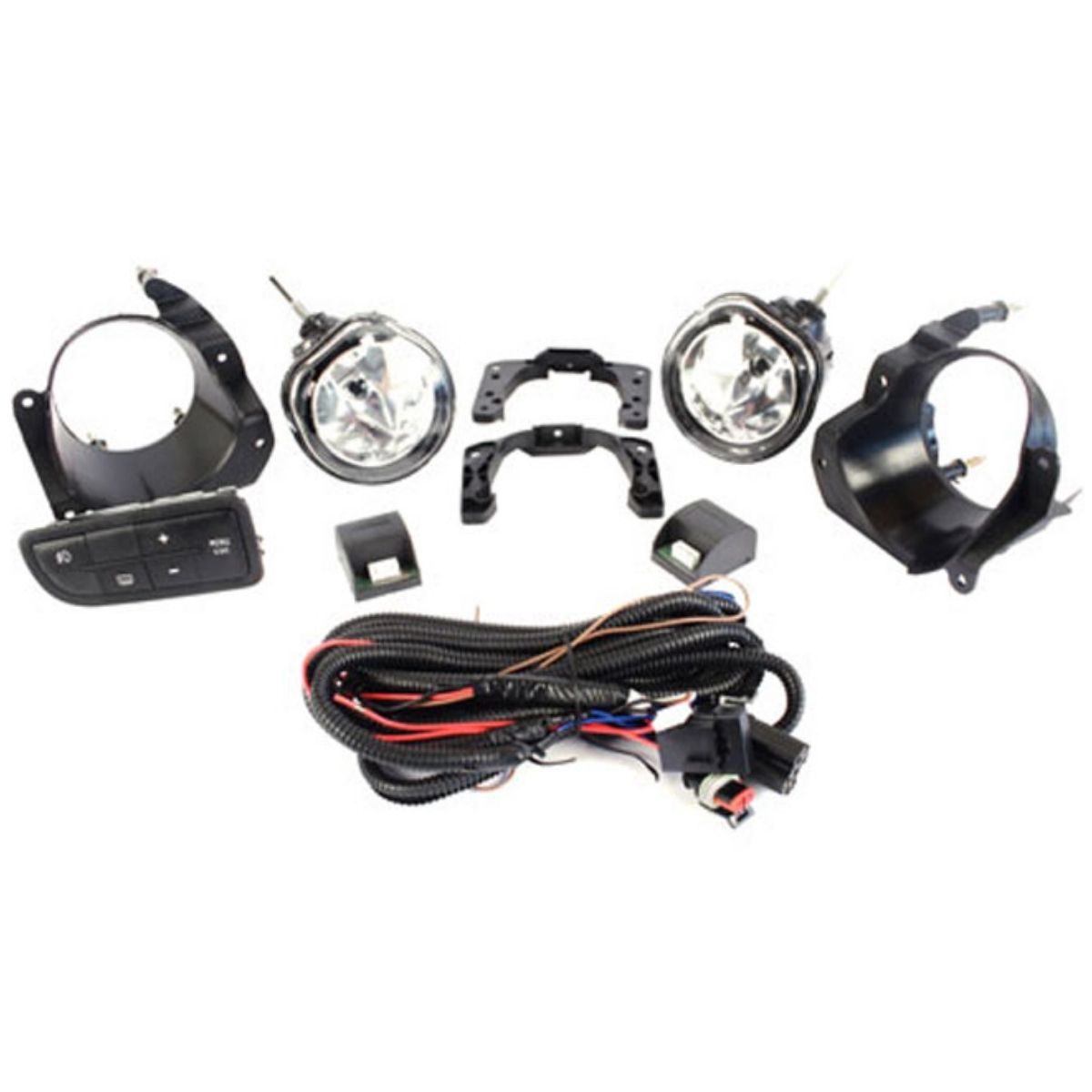 Kit Faról Milha Shocklight Novo Uno Way 2010 até 2017 Fiorino 2014 até 2020 SL-091310