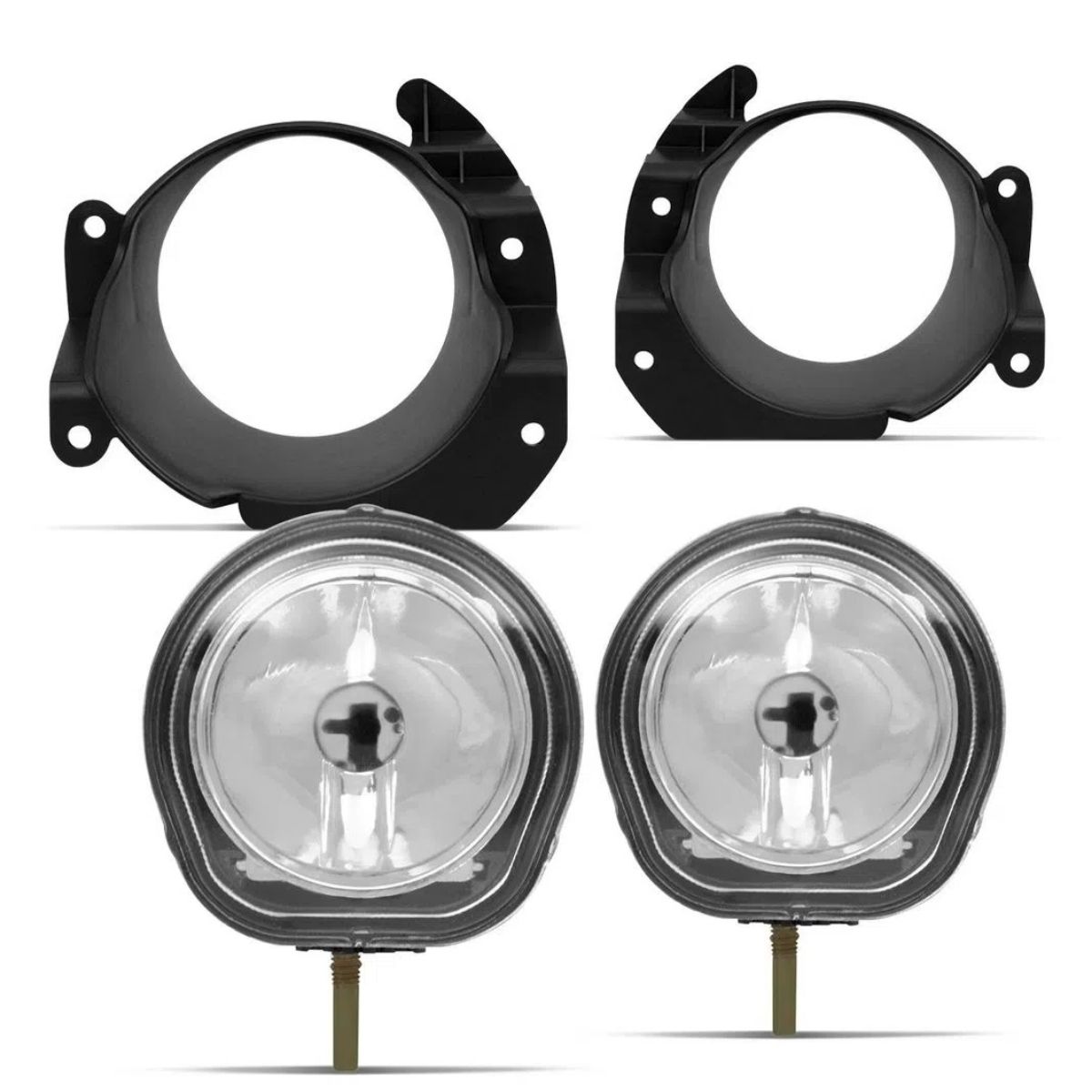 Kit Faról Milha Shocklight Novo Uno Way 2010 até 2017 Fiorino 2014 até 2020 SL-091310