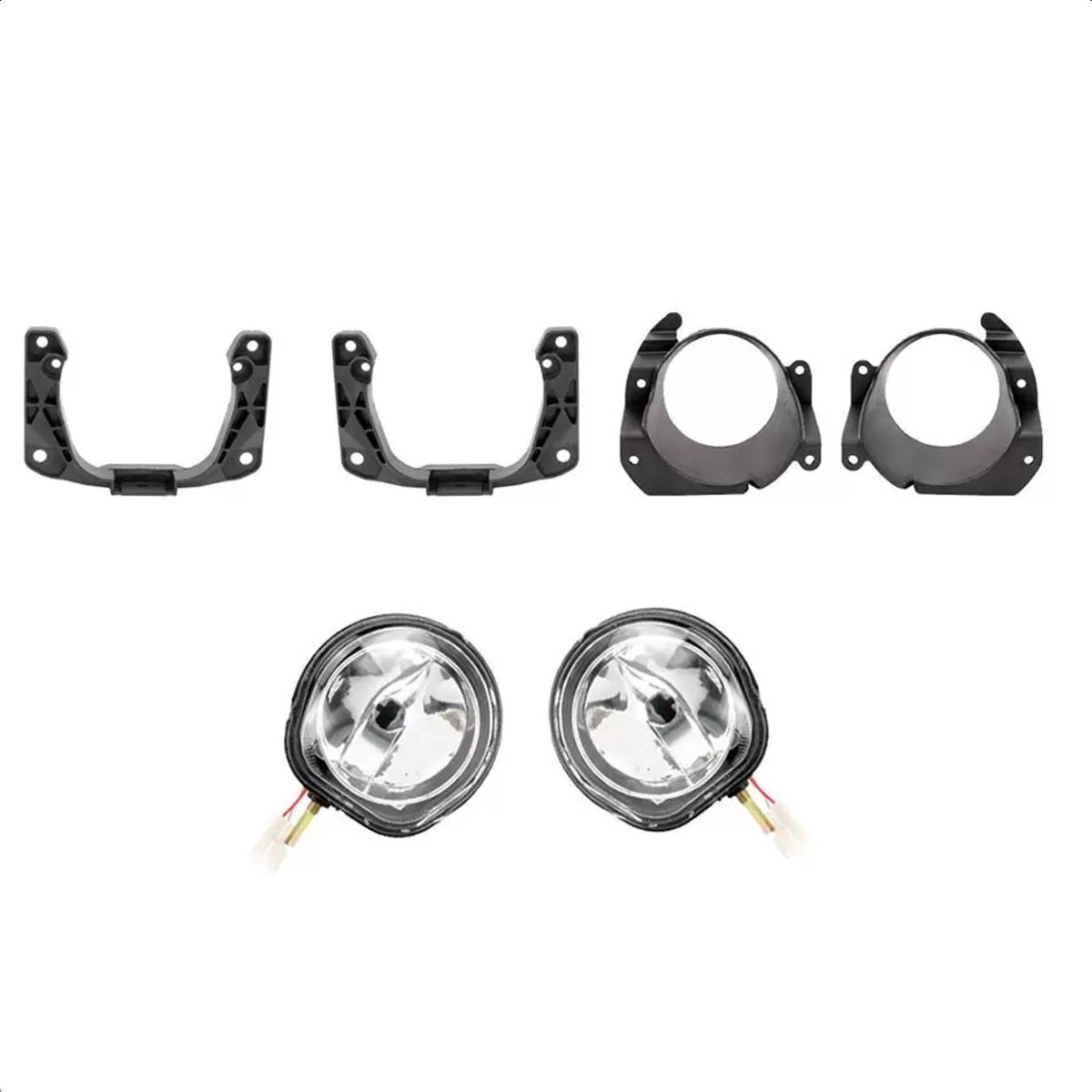 Kit Farol De Milha Novo Uno/Strada Work/Fiorino/Ducato Universal H1 12V 55W Shocklight SL-091310U