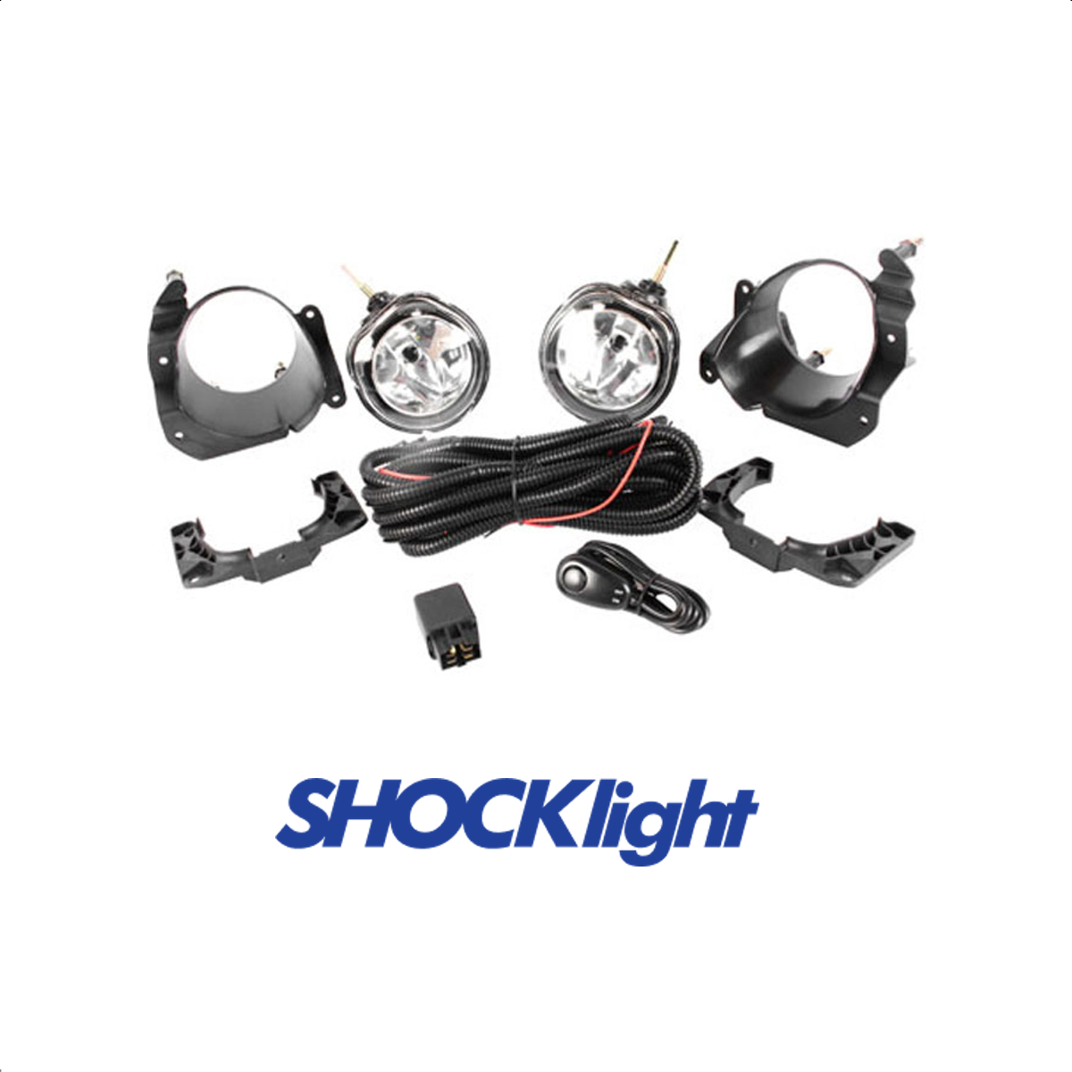 Kit Farol De Milha Novo Uno/Strada Work/Fiorino/Ducato Universal H1 12V 55W Shocklight SL-091310U