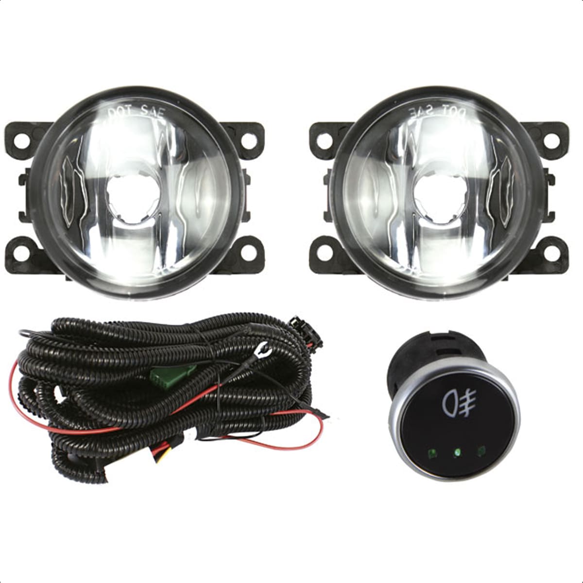 Kit Faról Milha Shocklight Peugeot 207/307 C3 Sandero Logan Hoggar Renegade SL-210310U