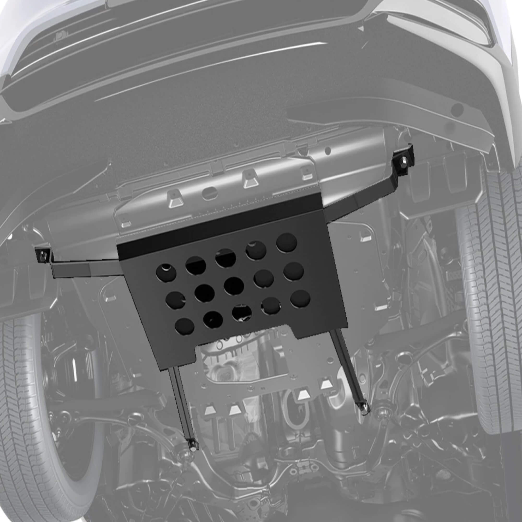 Protetor de Cárter Peito de Aço 0,8mm Renault Kwid 2017 a 2024 Atos - AT-5010E